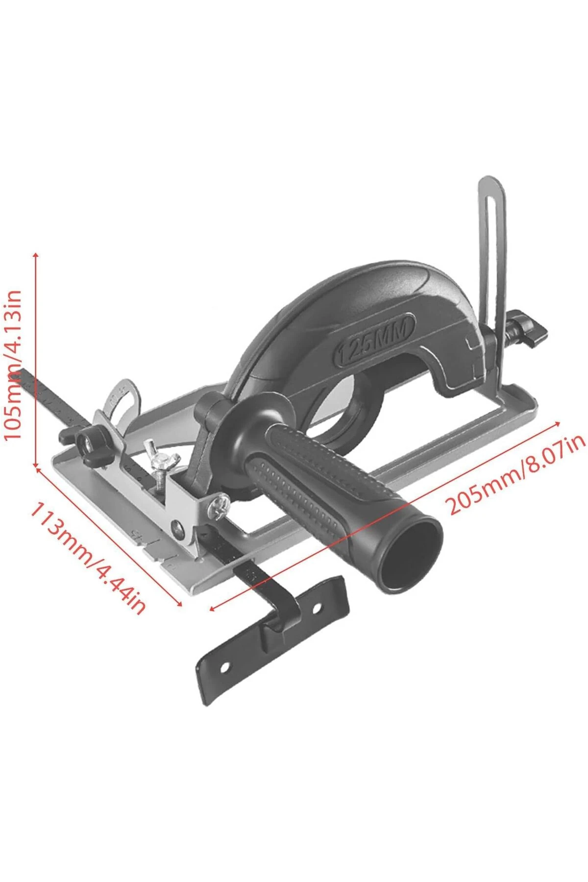 Açılı Avuç Taşlama Tutucu 45°ayarlanabilir Taşlama Standı Siprel Tutucu Kesici Destek Braketi