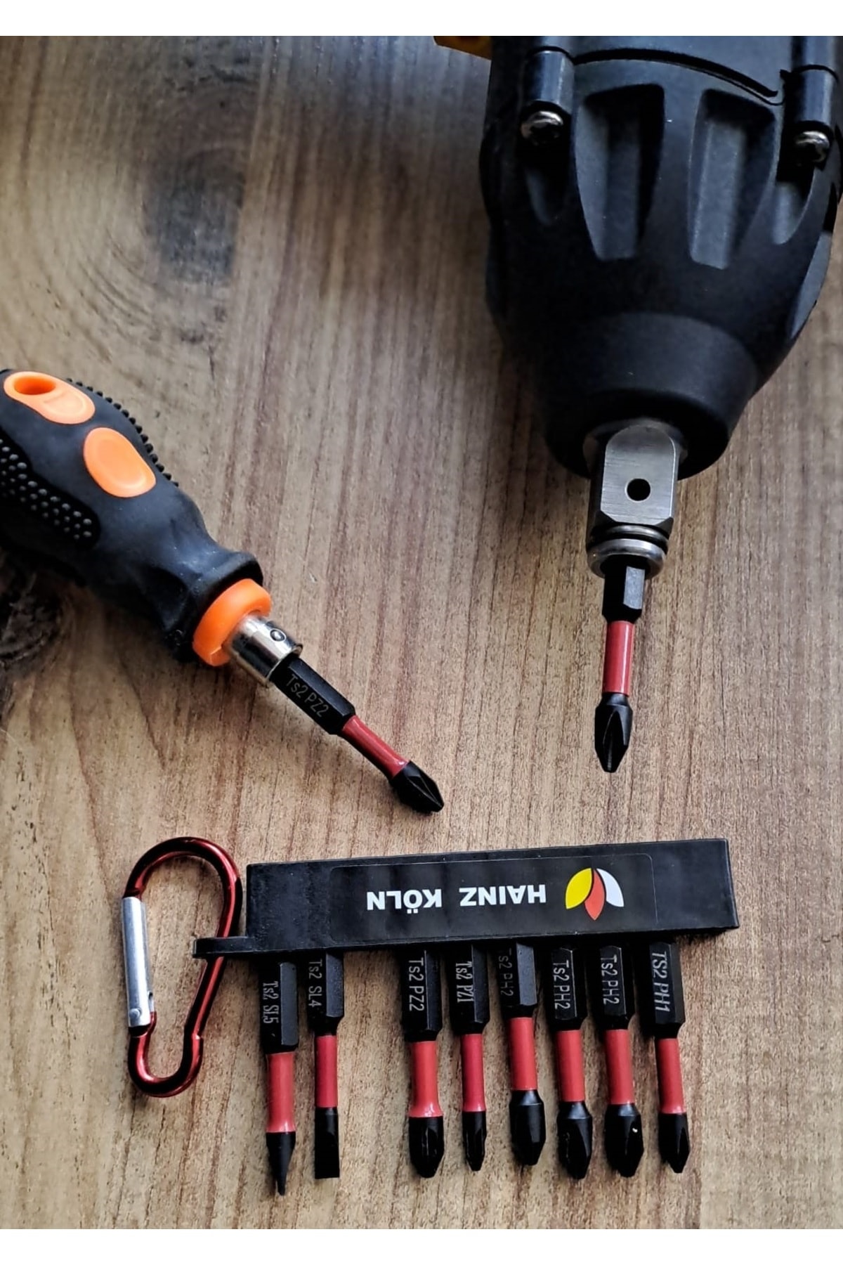 Bits Uç Matkap Ucu Tornavida Ucu Vidalama Ucu 10 lu PH2 - PZ2 ANAHTARLIK