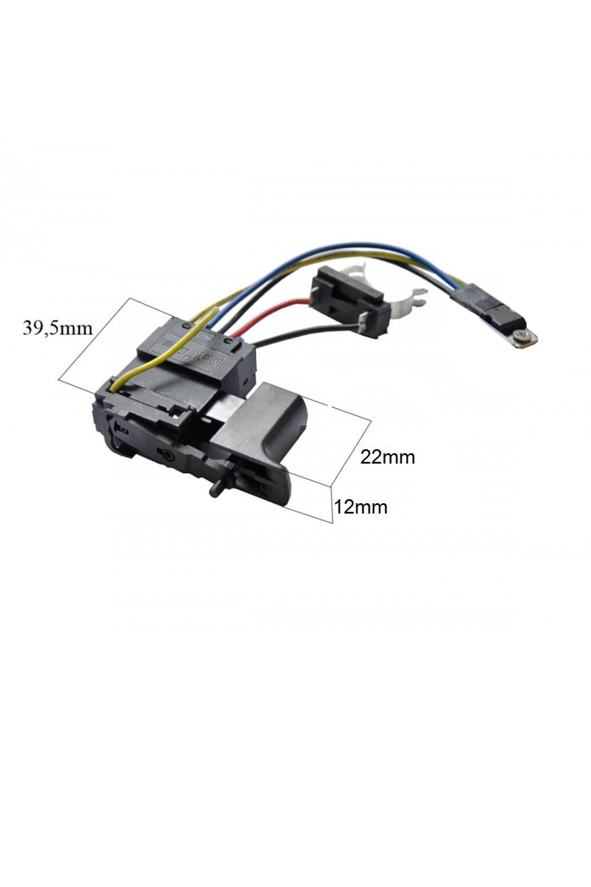 Elektronik Hız Kontrol Tetik Dc Motor Şarjlı Matkap Tetiği Sağ Sol Dönme Anahtarlı Fa088a 7.2-24v 2a