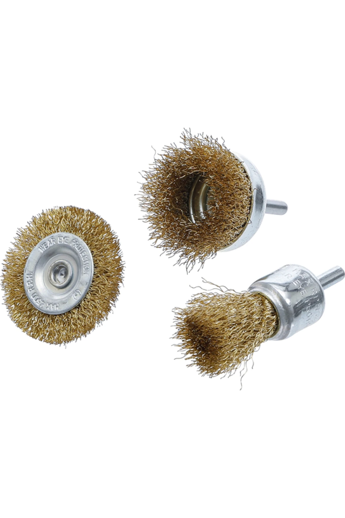 Tel Fırça Yüzey Temizleme Set 3 Parça