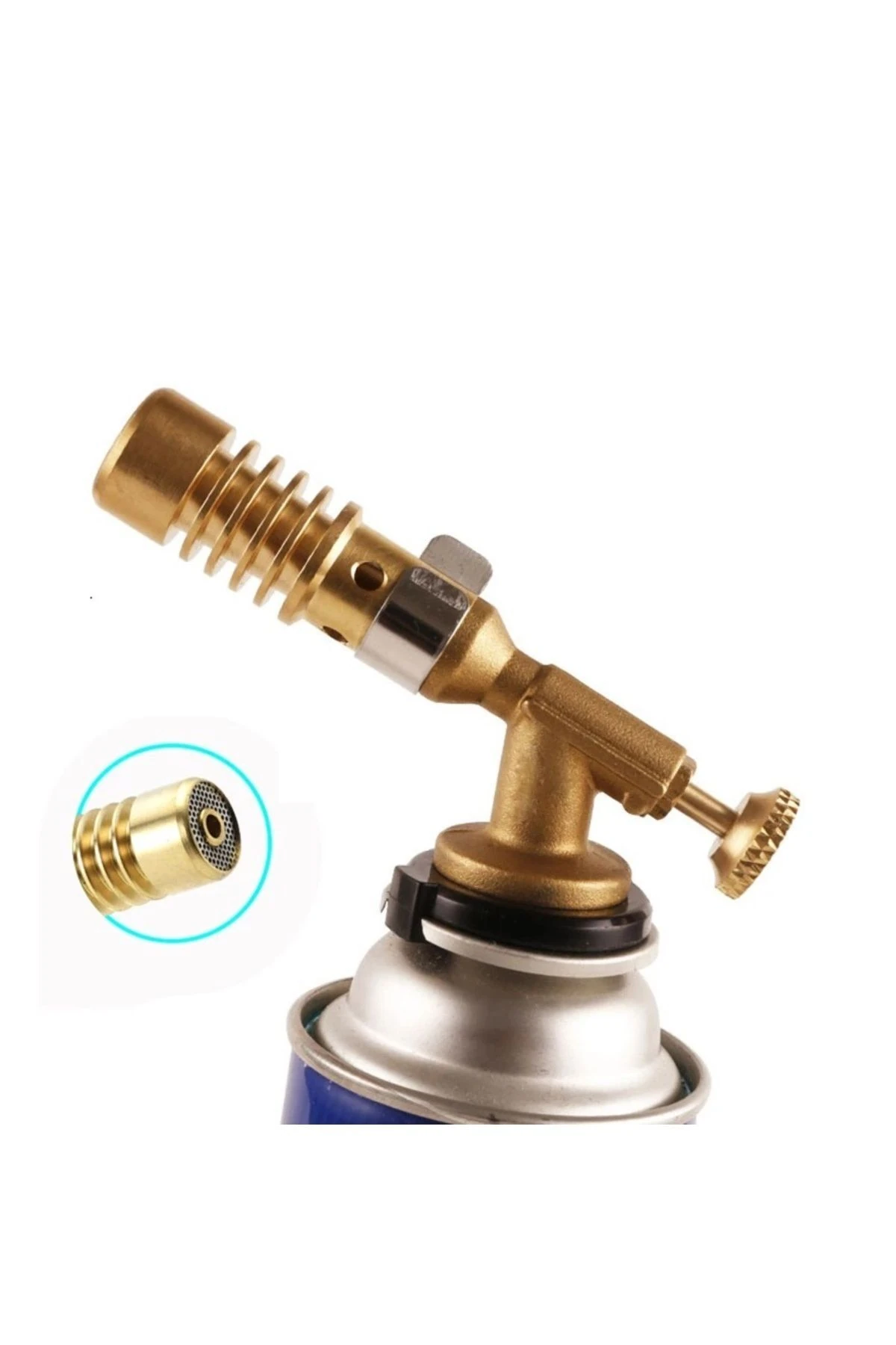 kaynakcı Pürmüz 1300 derece alev gazlı Torch alev tabancası Prinç Tamirci Kaynak Başlığı