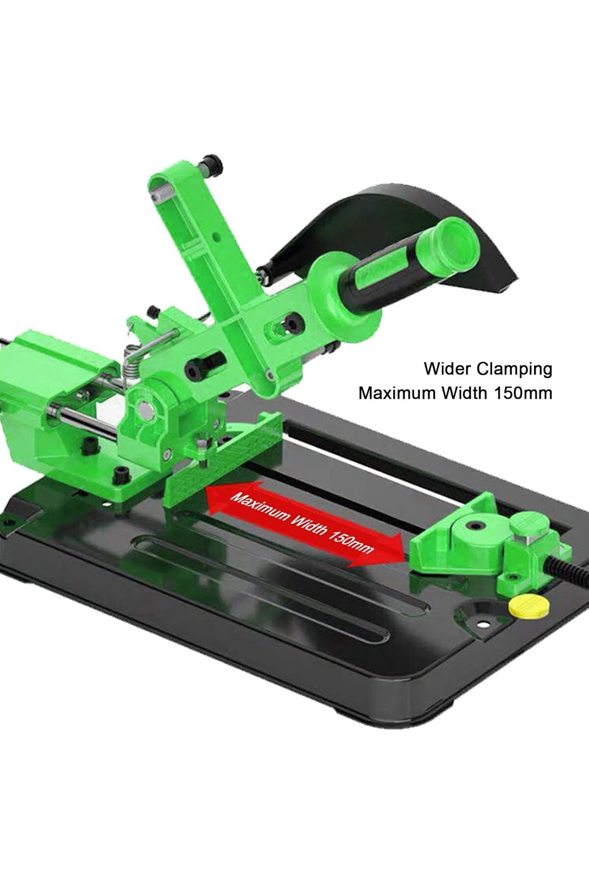 Açılı Kesme Ve Taşlama Standı Kızaklı 115/125mm Avuç Taşlama Makinesi Tezgahı Kayar Mil Mengeneli