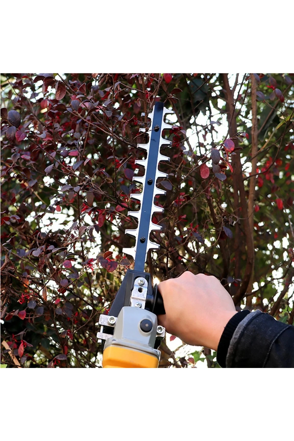 çit çim kesmek aparatı avuç taşlama spral için kesme aparatı 31cm keskin makas uzunluğu spiral