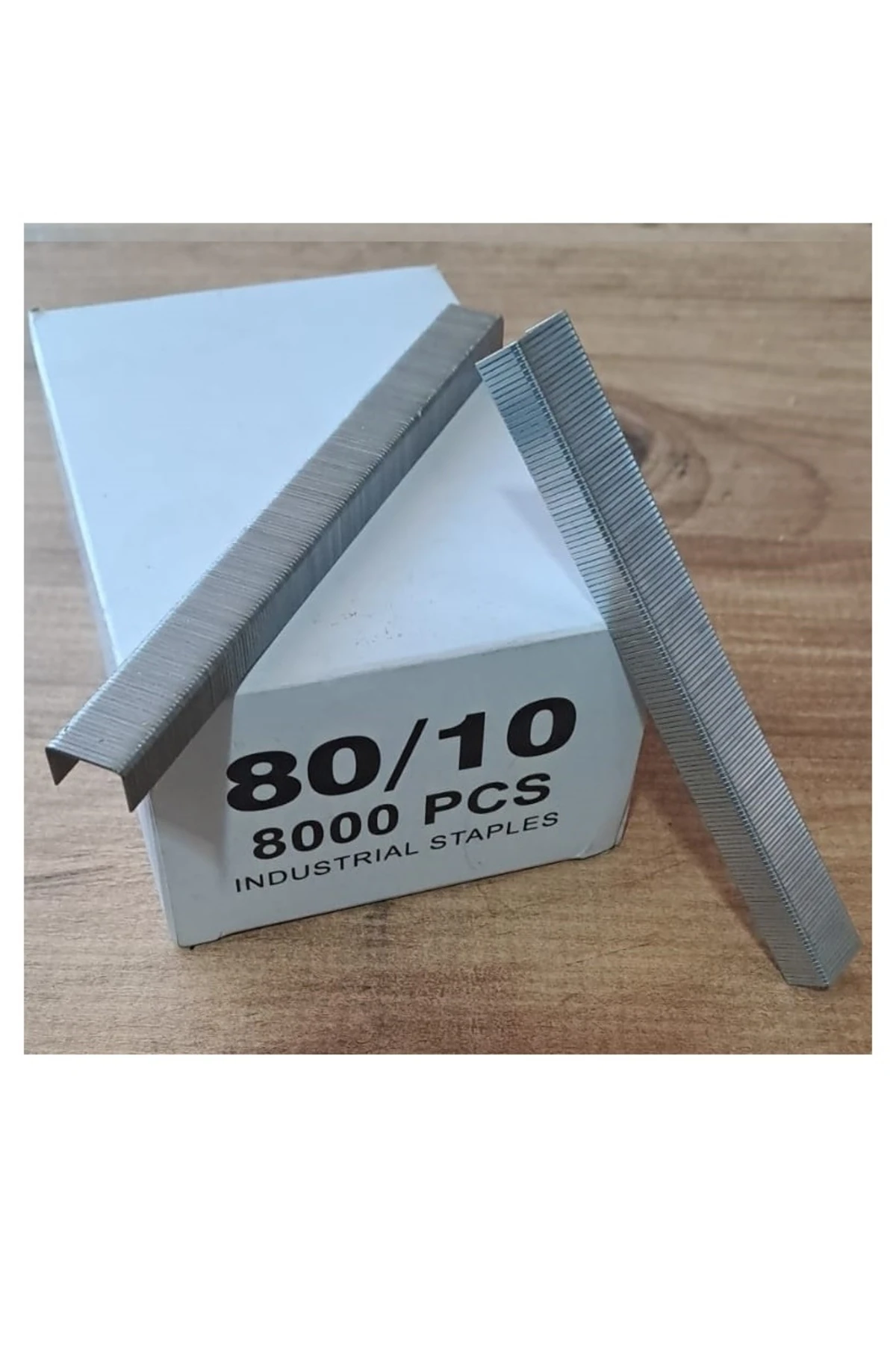 Zımba Teli Havalı Tabanca için 8000 Adet Zımba Makinesi için 8000 Adet Zımba teli 80/10 Krom