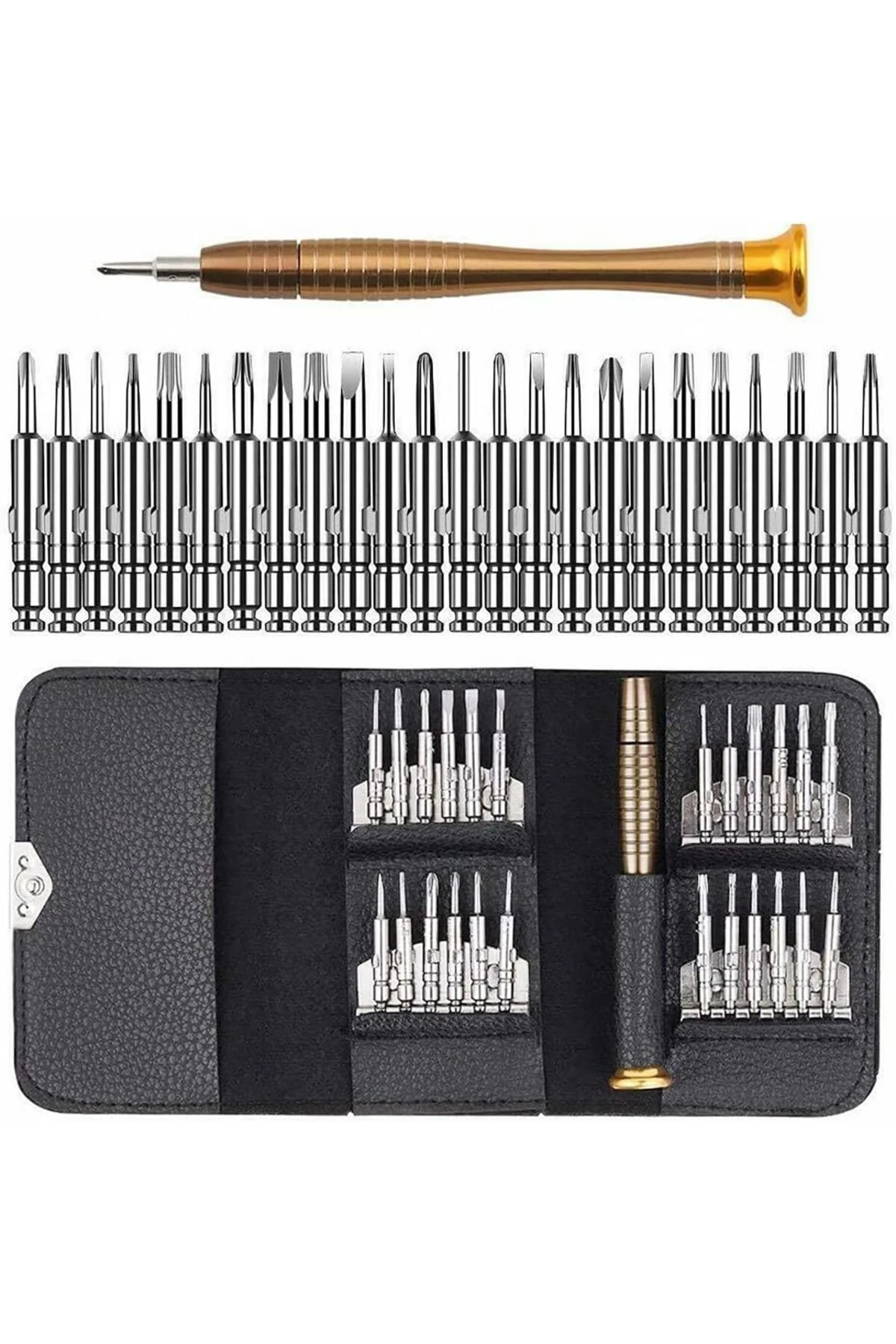 Mini Hassas Tornavida Seti Cep Telefonu notebook saat saatçi Torx Altıgen Yıldız Saatci tamir seti