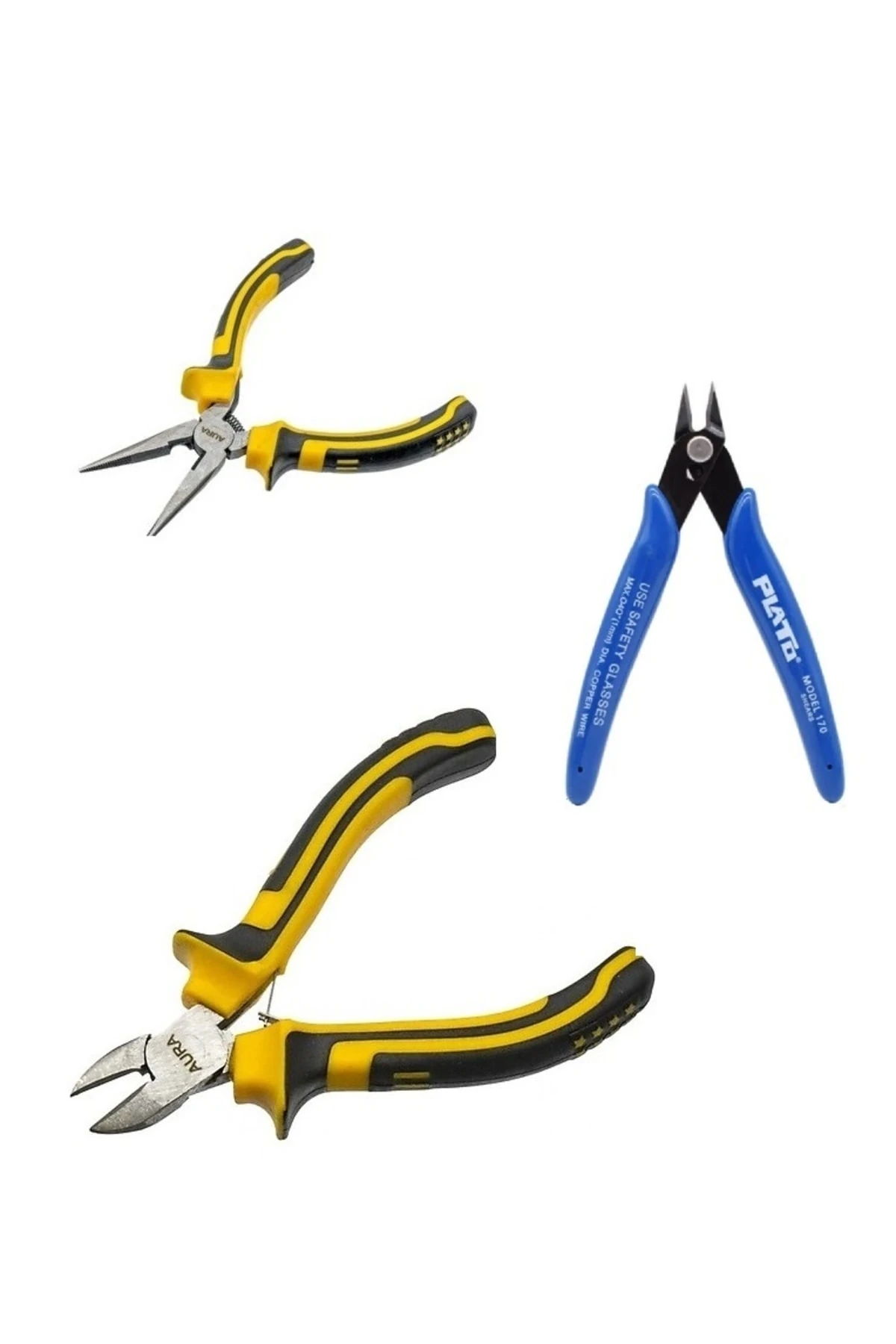 Diagonal Yaylı Mini Pense