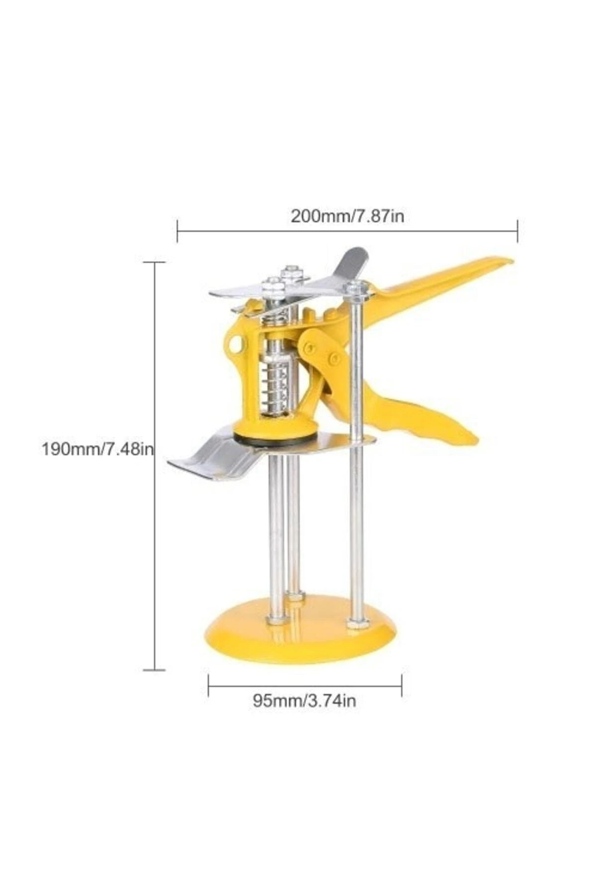 Dik Yüzeyler Için Fayans Seramik Seviye Ayarlayıcı Kaldıraç Seviye Belirleme Kirkosu