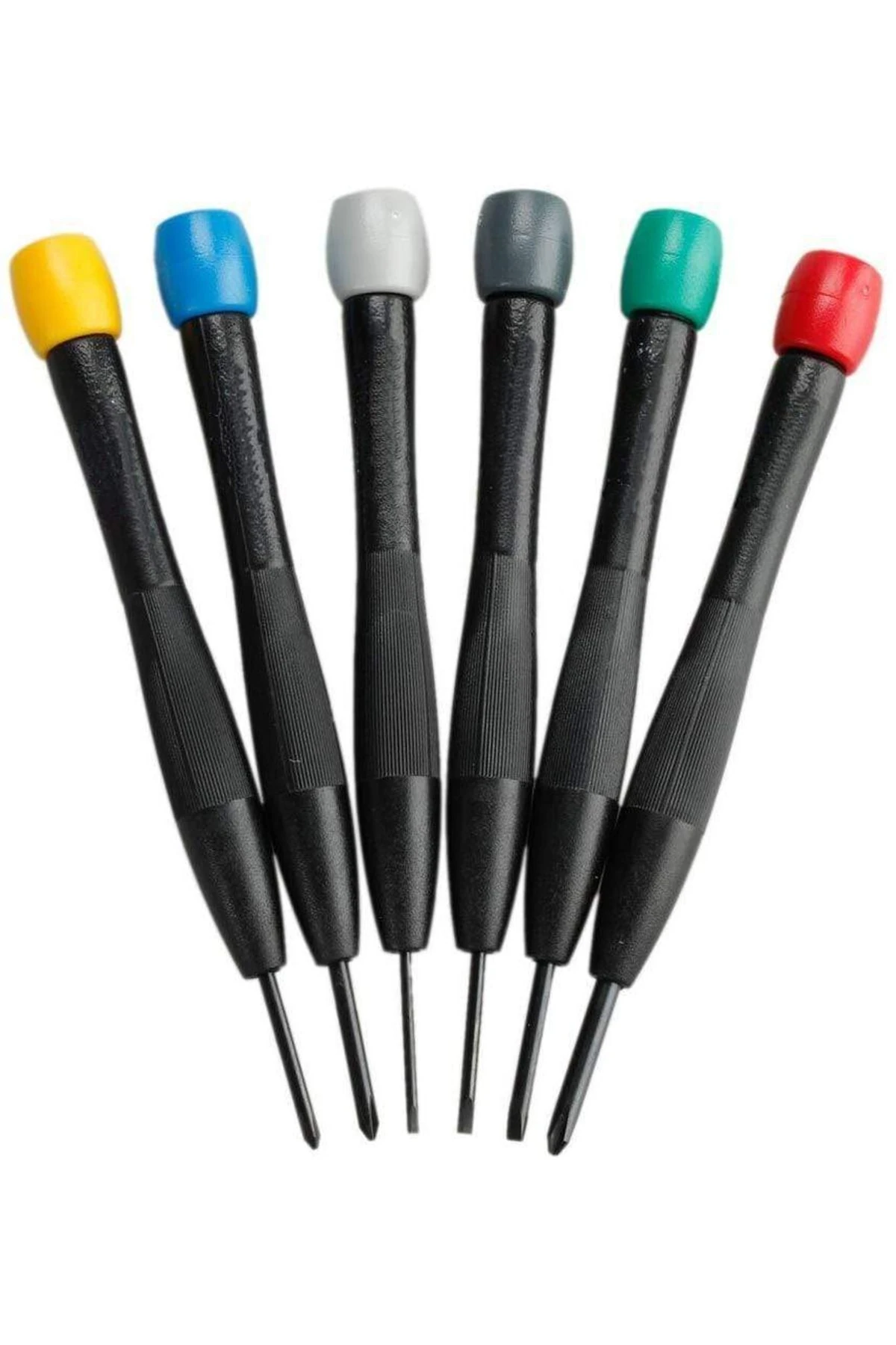 Anahtarlık Saatçi Tornavida 6lı Tornavida Takımı Gözlük Telefon Tornavida Seti 6 Parça Set