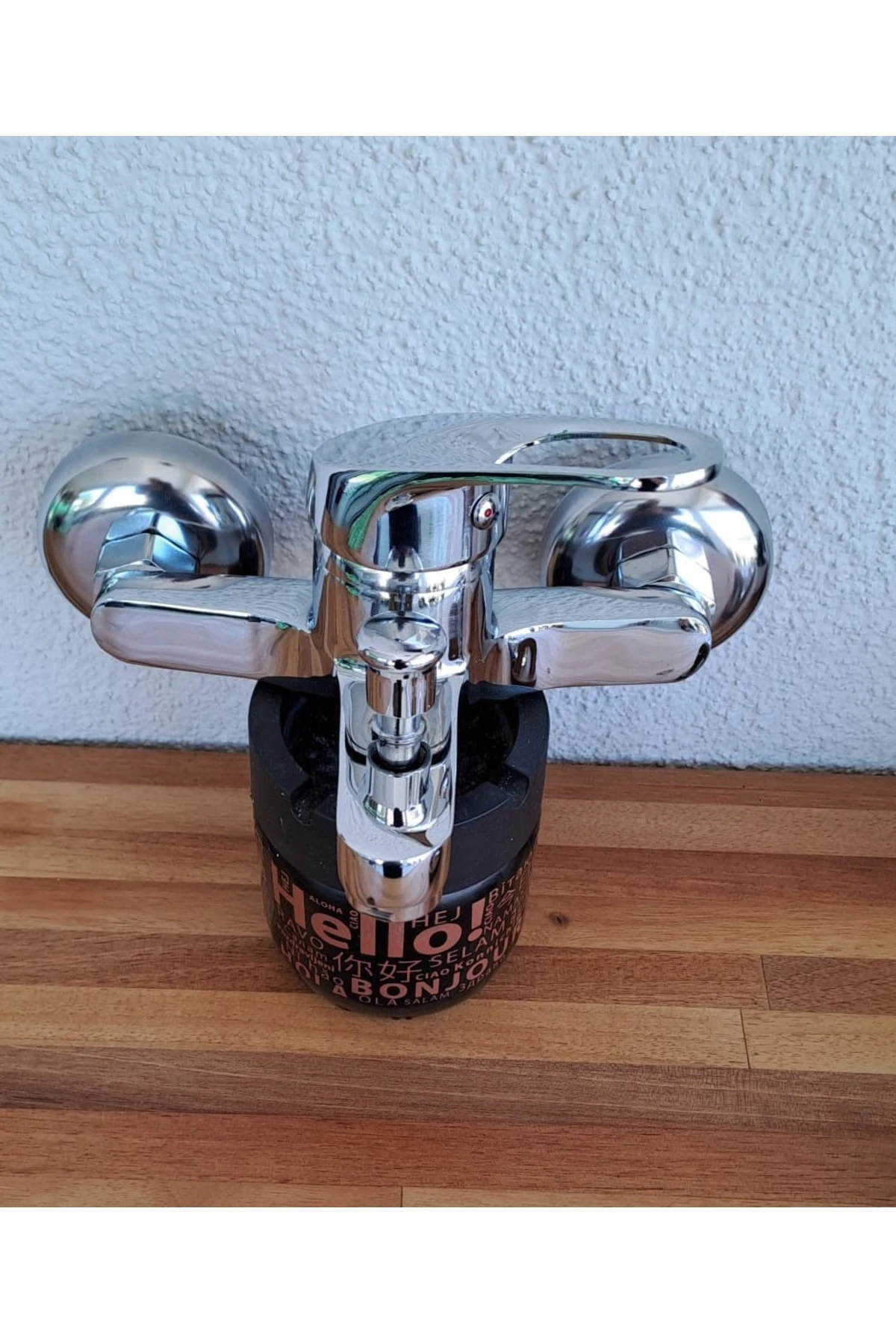 Banyo Duş Bataryası Mix Sıcak Soğuk Banyo Çeşmesi Prinç Tasarruflu Armatür