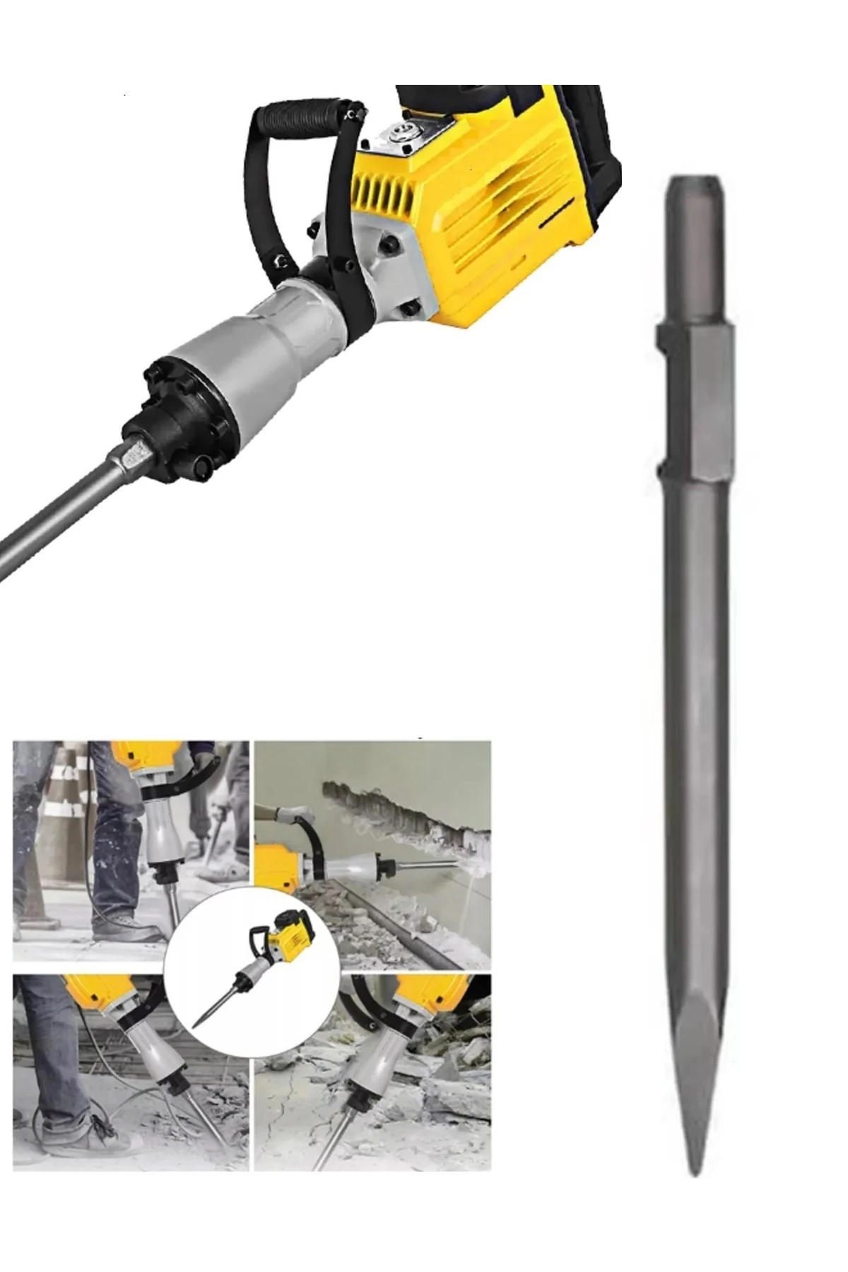 Beton hilti kırıcı hilti ucu 16kg 17Kg Hilti Kırıcı Ucu Hex Kırıcı Ucu Üniversal murç