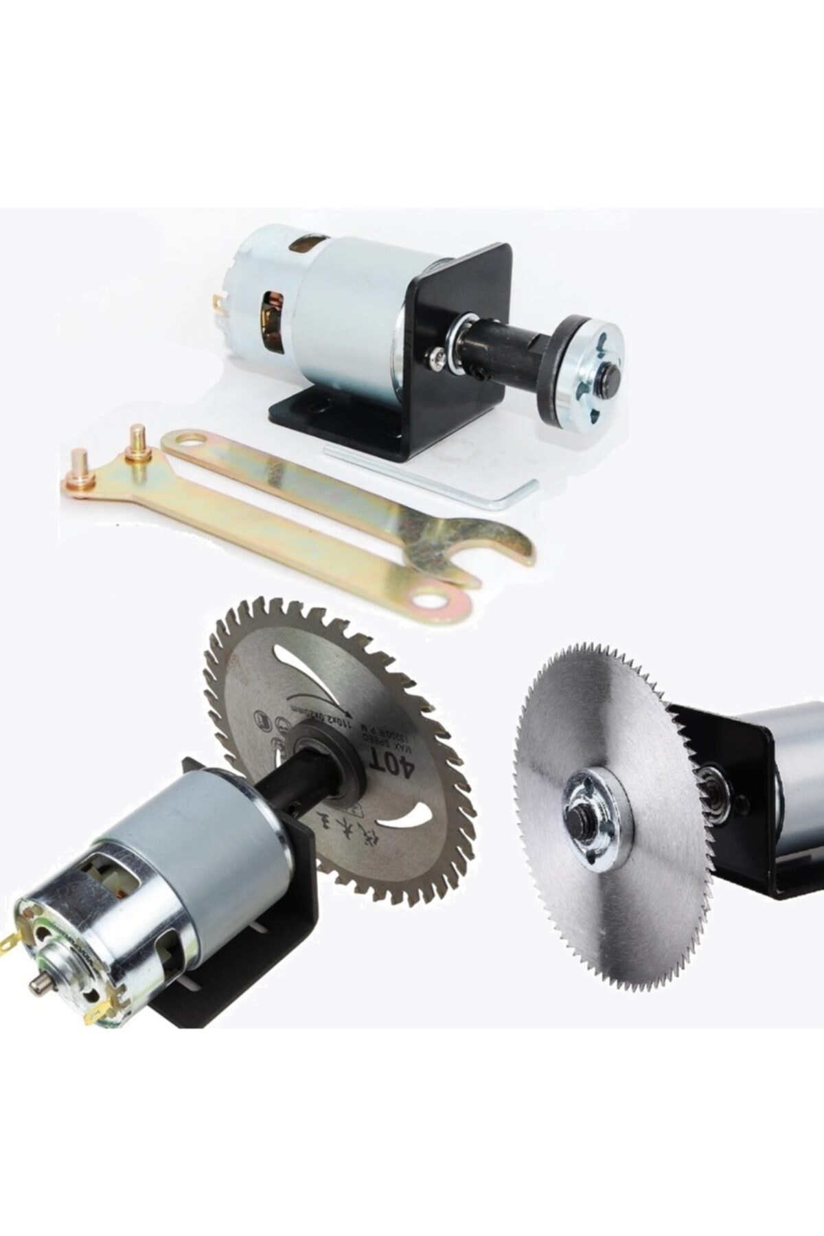 5mm Motor Mili Için Bağlantı Şaftı Somunlu Anahtarlı Kaplin Seti Disk Bağlama Adaptörü Okul Proje