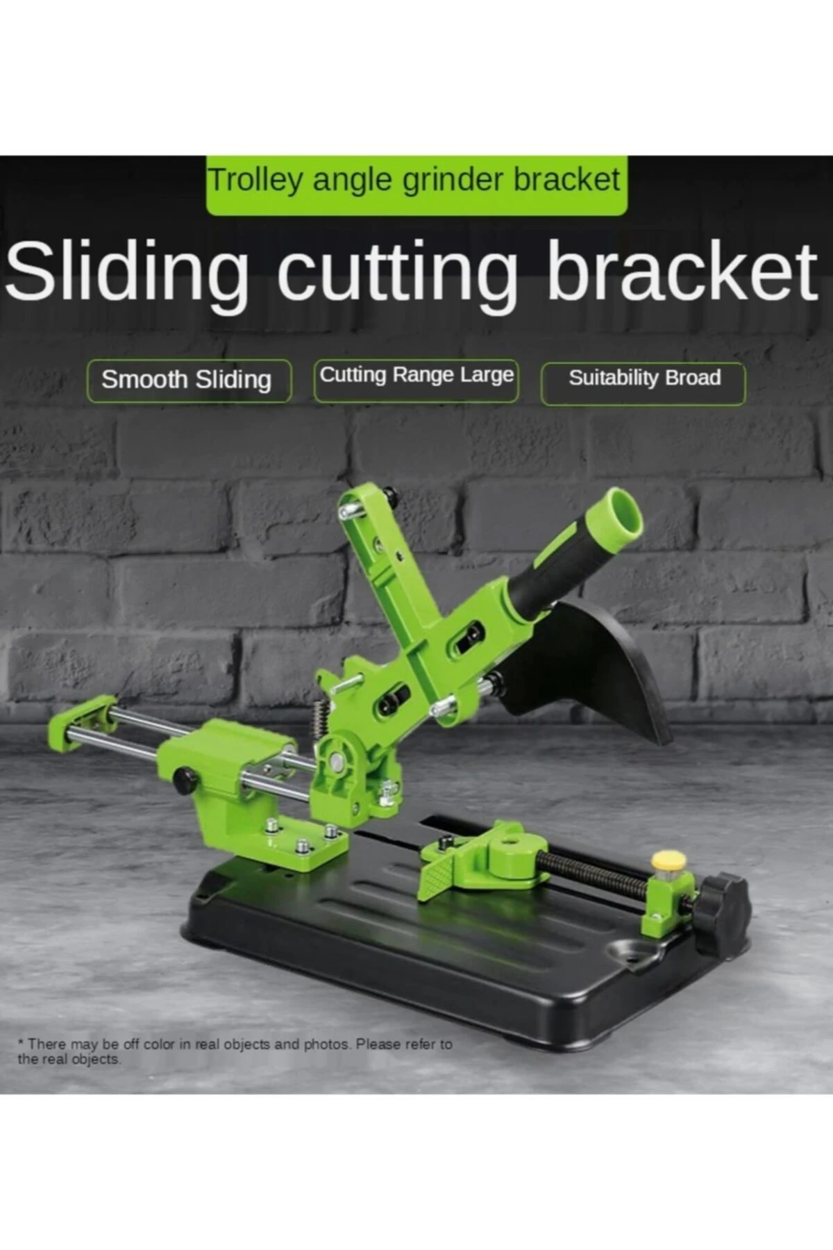 Kayar Milli Avuç Taşlama Sehpası 115mm 125mm Uyumlu Tezgah Sürgülü Dik Ve Açılı Kesme Aparatı