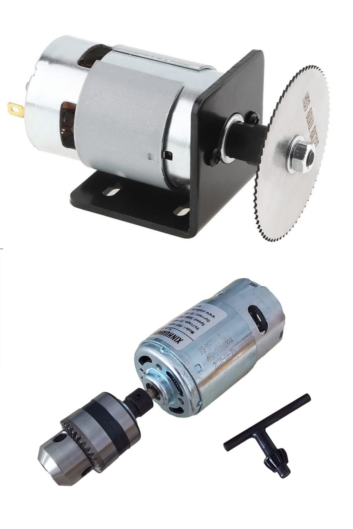 14.4v Dc Motor Ve Elektronik Hız Kontrol Tetik Seti Cnc Uygulama Proje Ödev Rs775 Powertech