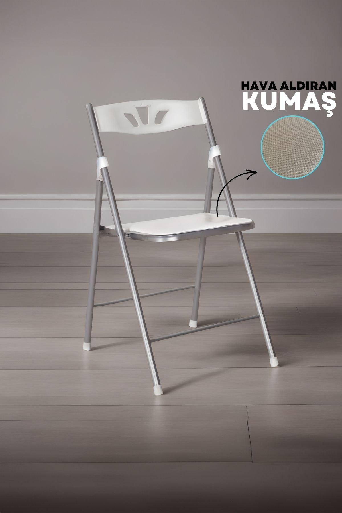 Mutfak Sandalyesi Katlanır Sandalye Tabure Ofis Bahçe Balkon Kamp