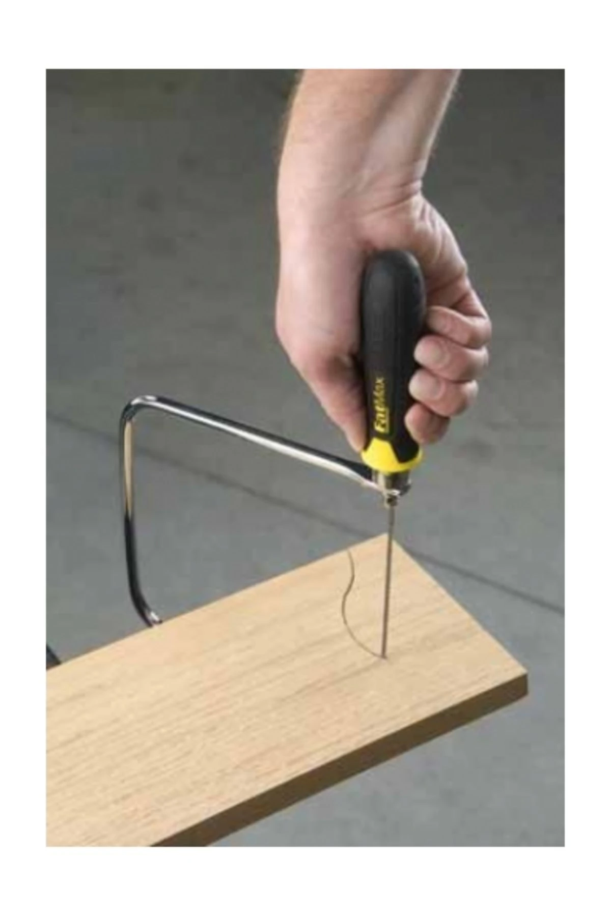 Kıl Testere Hassas Ince Kesim Testeresi Ahşap Saplı Yedek Uçlu Marangoz Testere