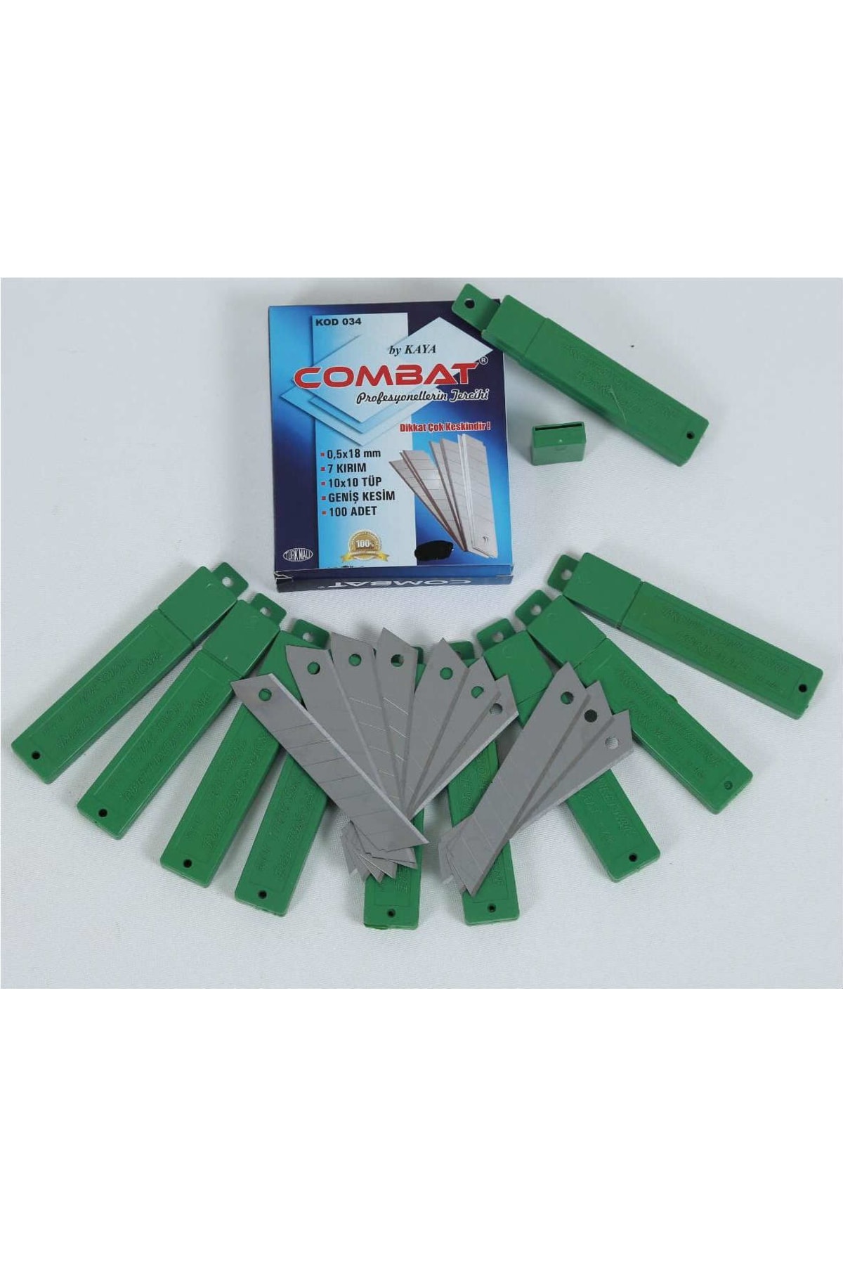 Falçata Bıçağı Maket Bıçak Ağzı 10 Kutu 100 Adet 0.35mm Falcata Yedeği