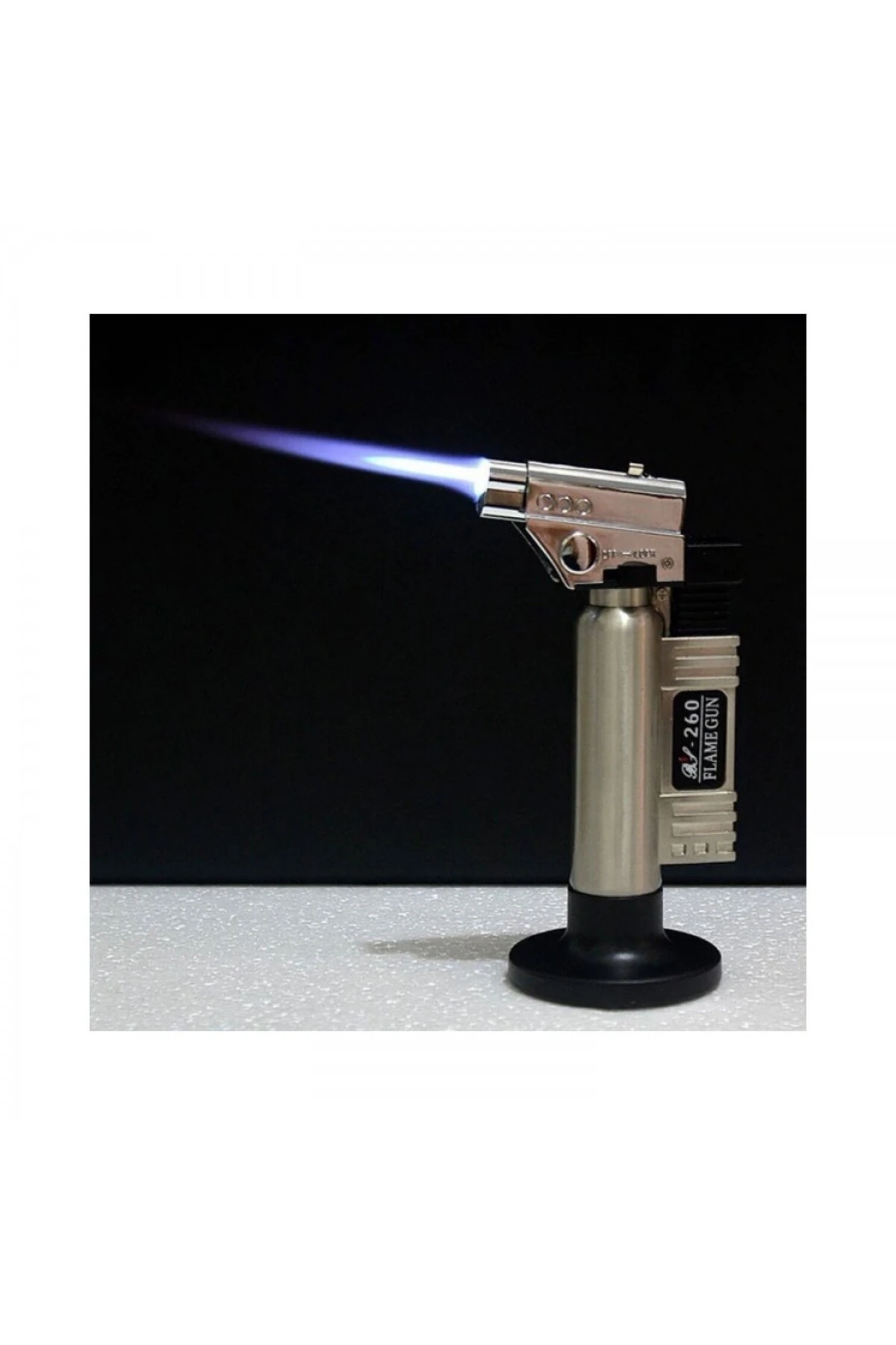 Bs-261 Jet Alev Bütan Gaz Tıbbi Diş Kesme Meşale Çakmak Metal Gövde Çakmak Pürmüz Torch