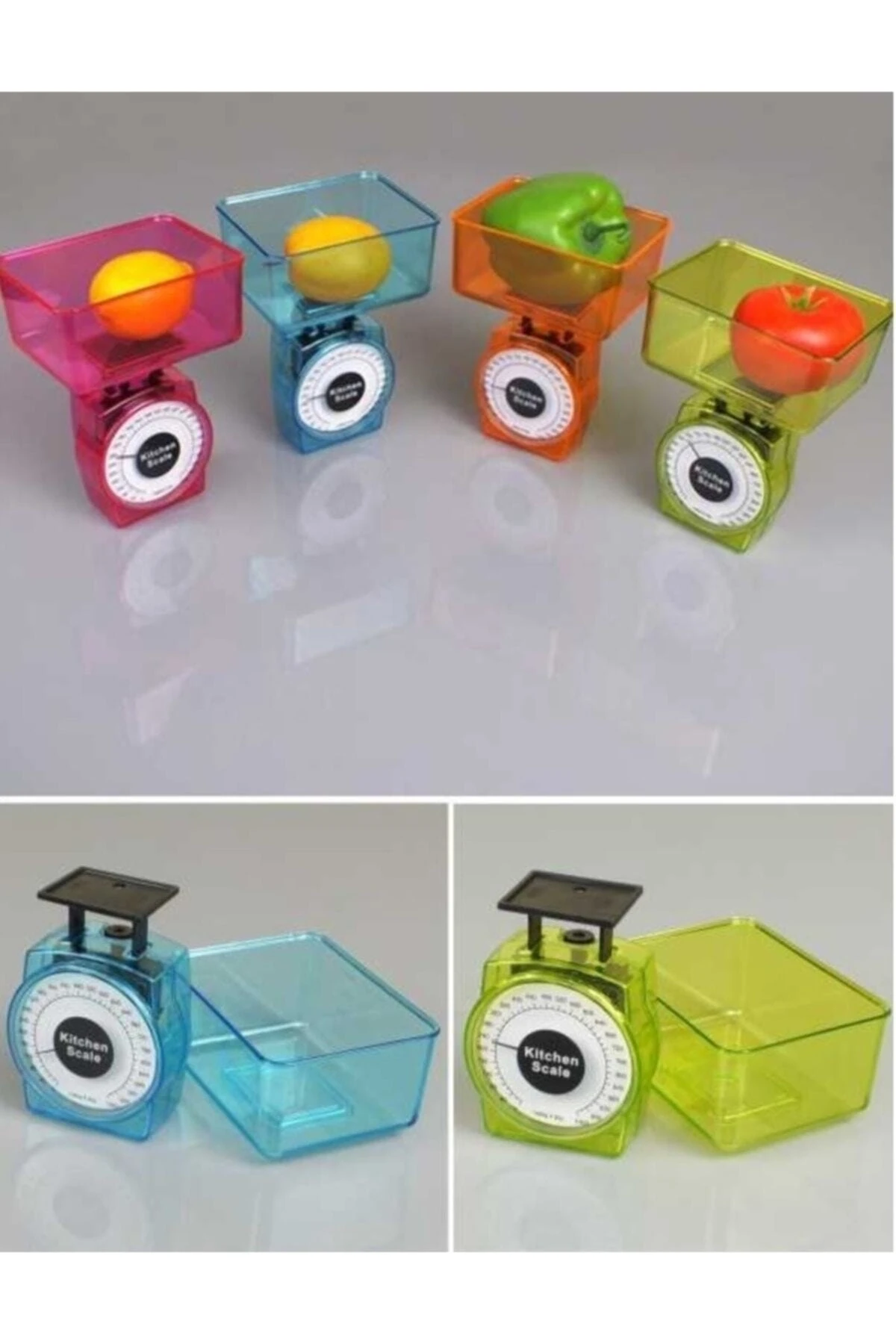 Hassas Mini Mutfak Terazisi Mekanik Pilsiz 1000 g