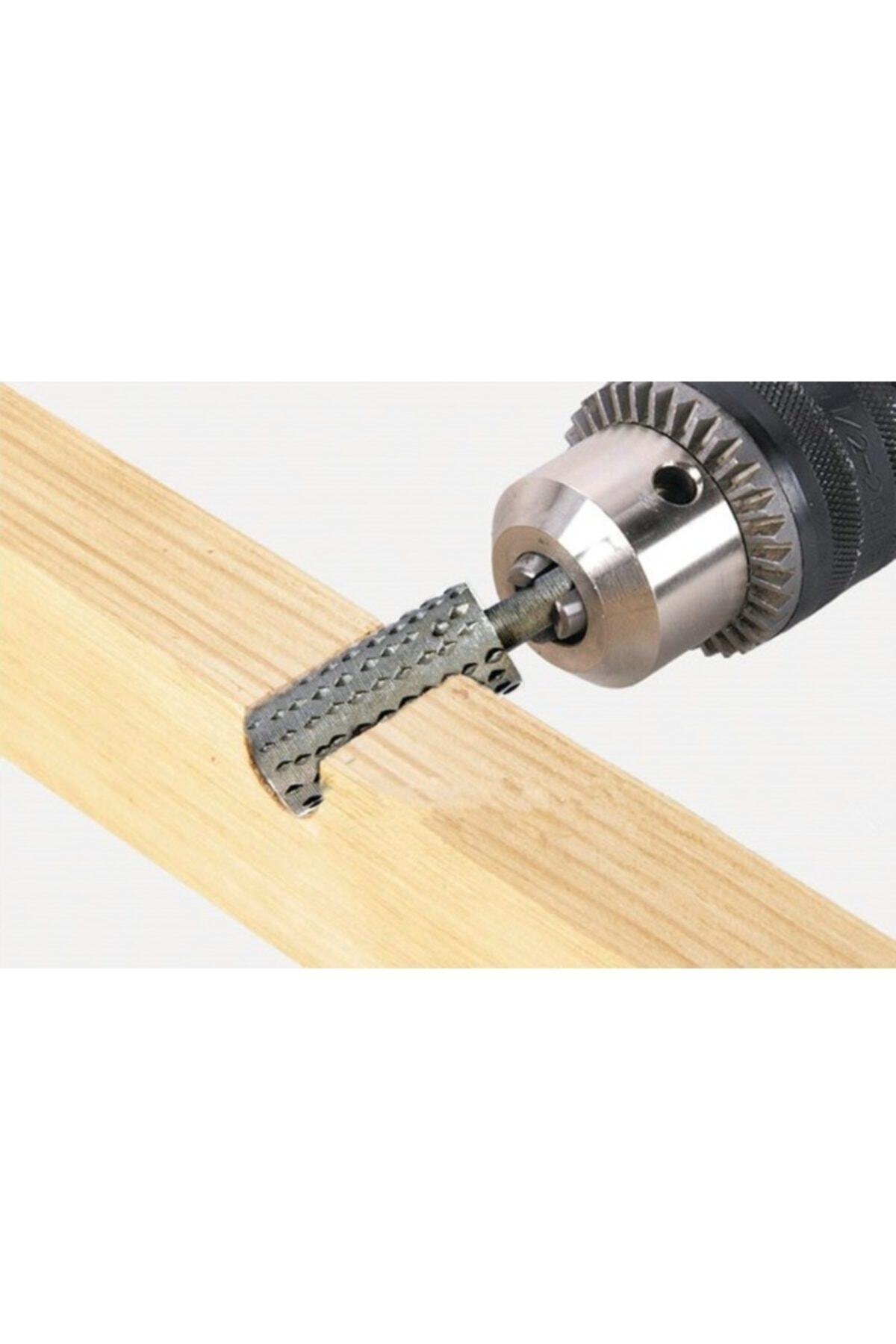 2 Yıl Ahşap Oyma Törpü 10 Parça Şekillendirme Matkap Uç Seti 10 Parça