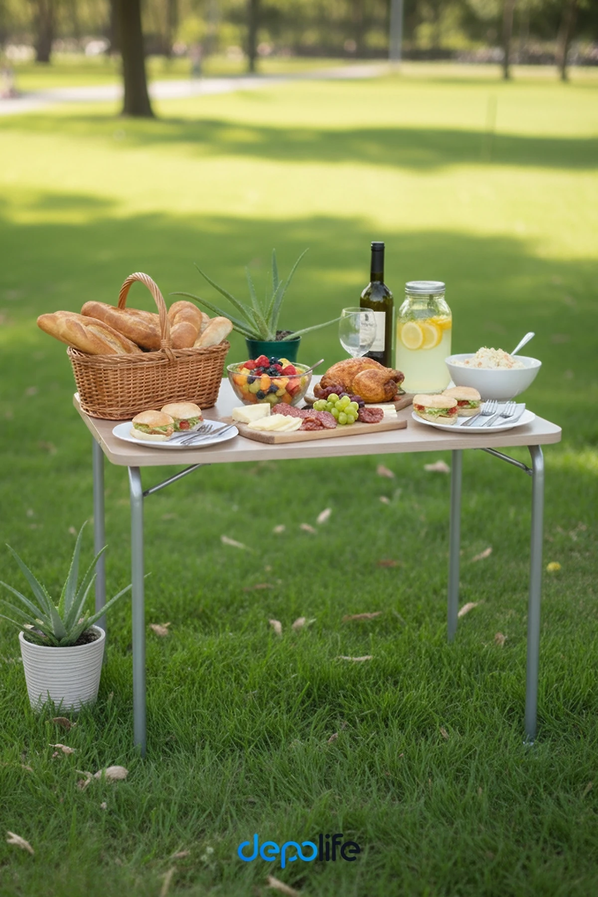 Pratik Katlanır Ayak Mutfak Yemek Masası Balkon Ders Çalışma Piknik Masa 60x80cm Ceviz