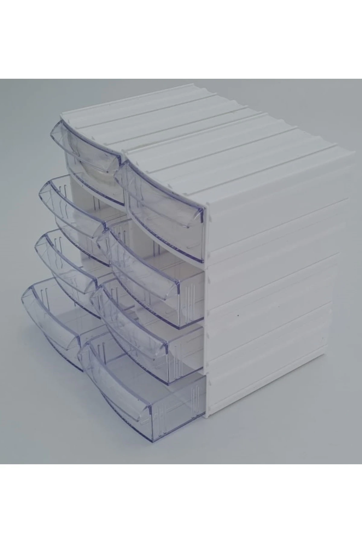 Çekmeceli Makyaj Organizeri Düzenleyici 8li l Gravür Boncuk Mücevher Saklama Kutusu düzenleyici