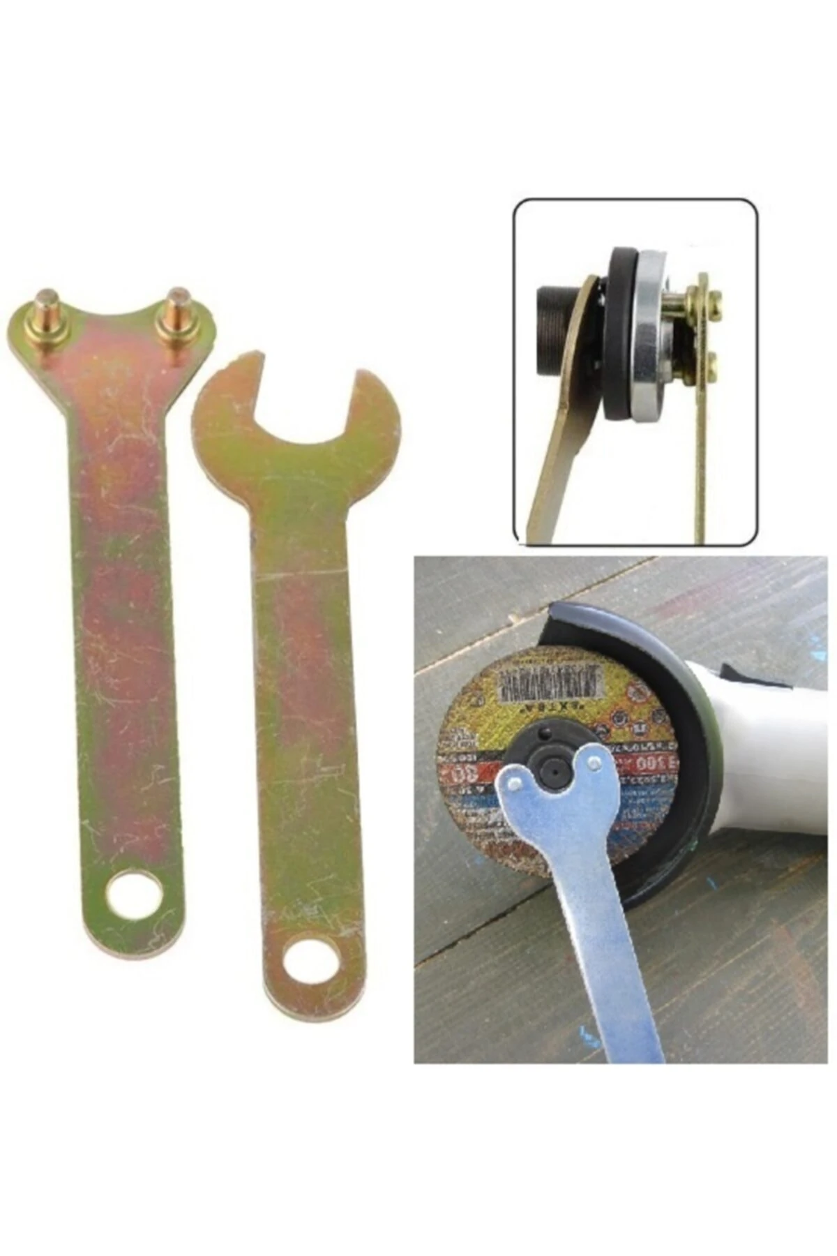 Avuç Taşlama Makinası Somun Anahtarı Flex Sökme Takma Aparatı