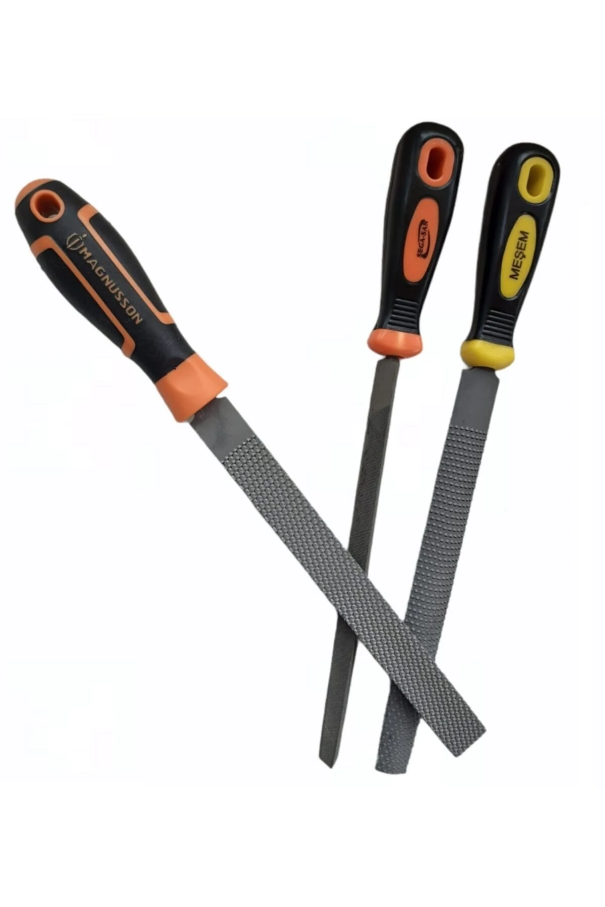 Hşap Törpü Metal Eğe Seti 32cm Büyük Boy 3 Gen Balık Sırtı Düz Törpü 3lü Takım Törpüleme Eğeleme