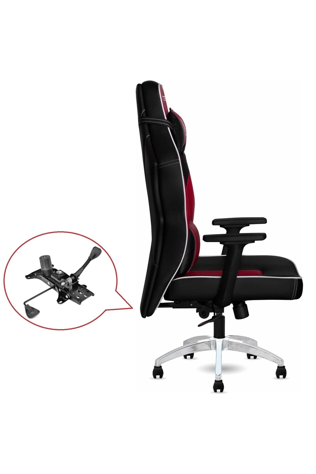 Ofis Büro Çalışma Koltuğu Için Tek Kol Metal Şase Mekanizma (15x25cm) Yedek Parça