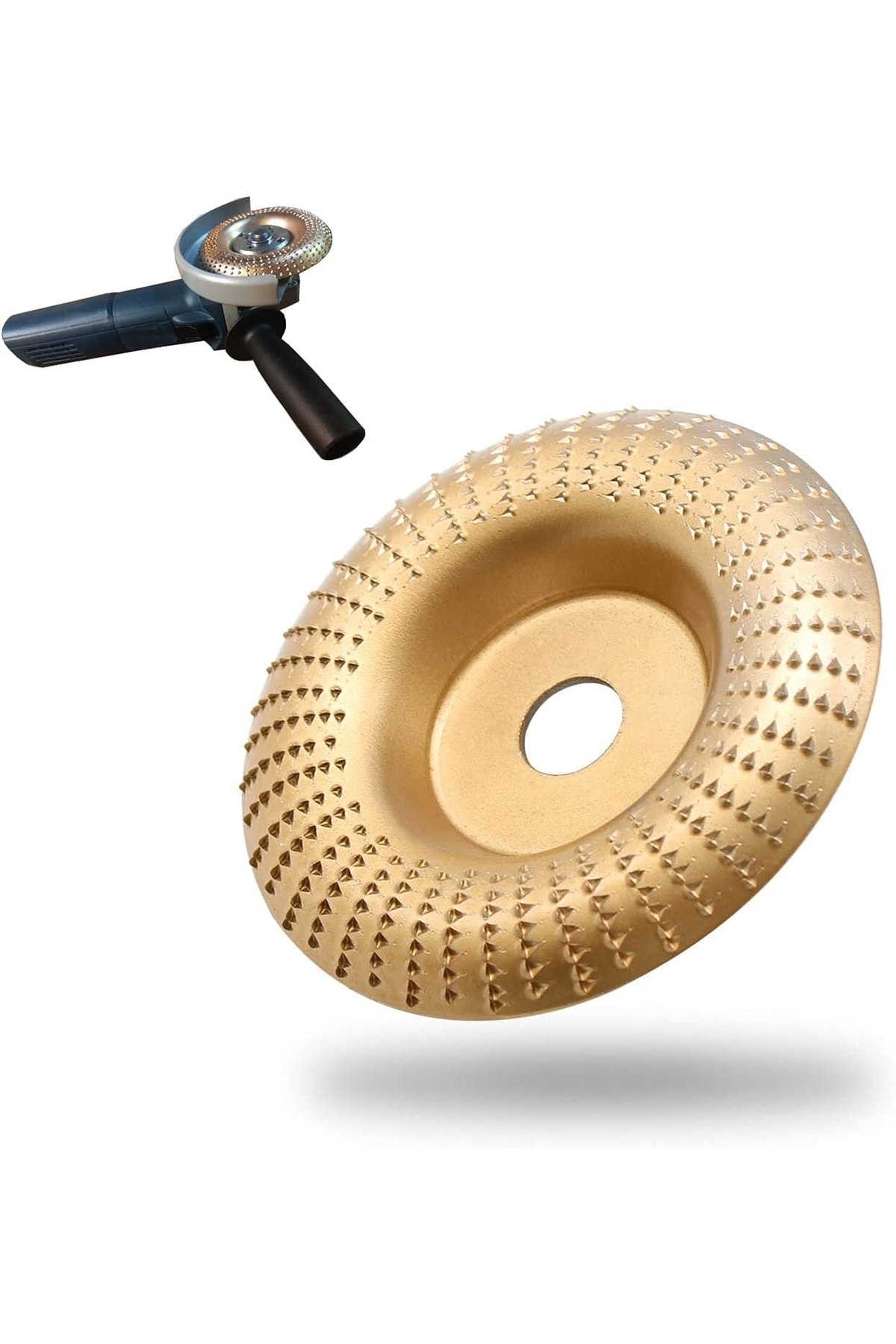 Ahşap Törpü Eğe Disk 100mm Kuksa Tabak Oval Oyma Açılı Taşlama Diski Aşındırıcı Oyma Şekillendirme