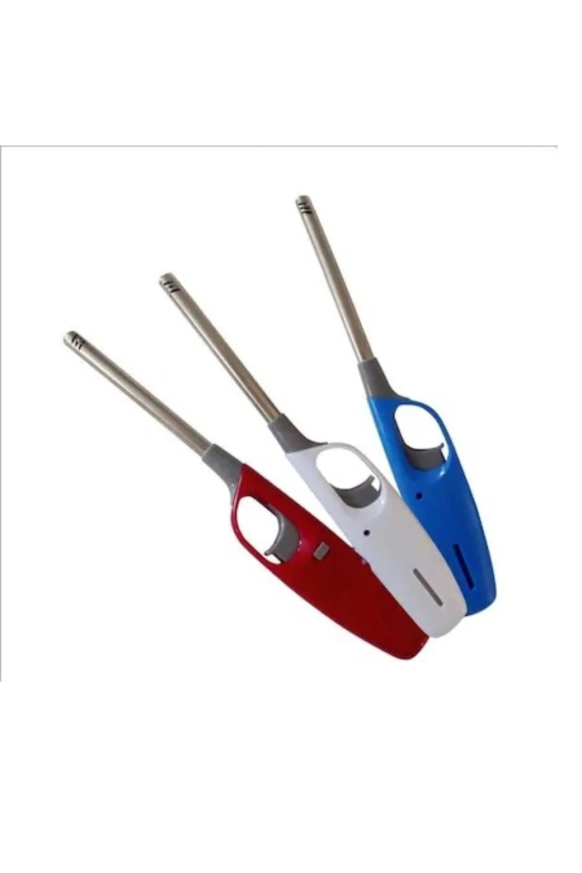 Uzun Burunlu Mutfak Ocak Çakmağı Ve Dolum Tüpü Seti 2 Çakmak 1 Çakmak Gazı Tüpü 3 Parça