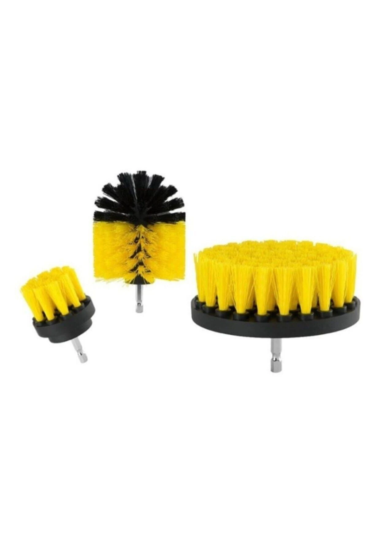 3lü Matkap Ucu Banyo Küvet Duşakabin Araba Tekerliği Koltuk Yıkam