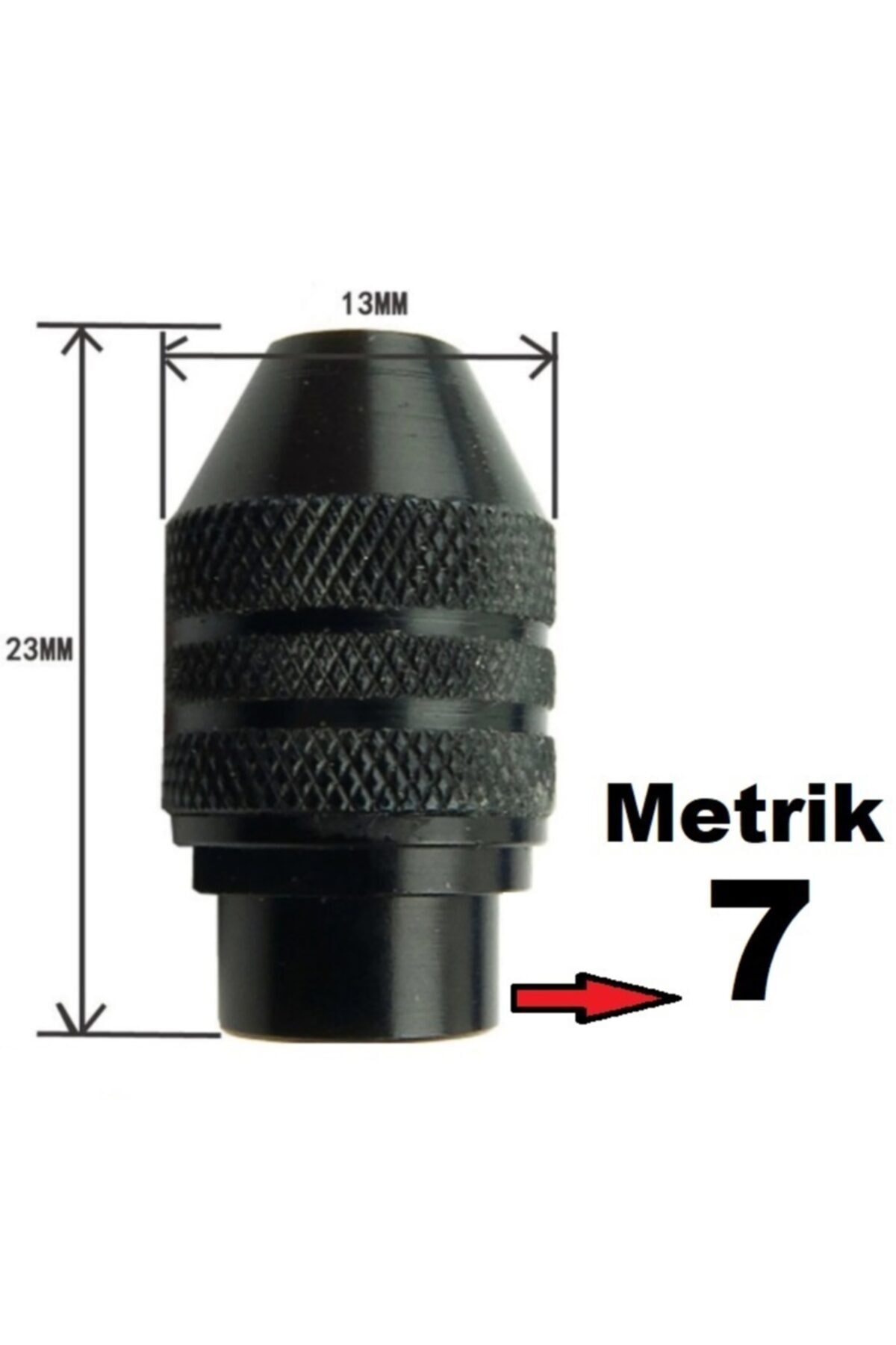 Banco Bn5 Ban-co Mini Gravür Makinası Için Otomatik Mandren 3 Çeneli Anahtarsız Mandrel 7mm Penset