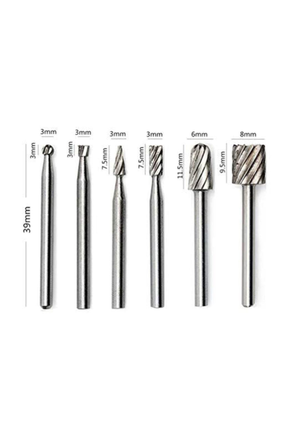 Dremel Proxxon Cihazlar Için 14lü Ahşap Kesici Ahşap Oyma Elmas Kesici Hobi Seti