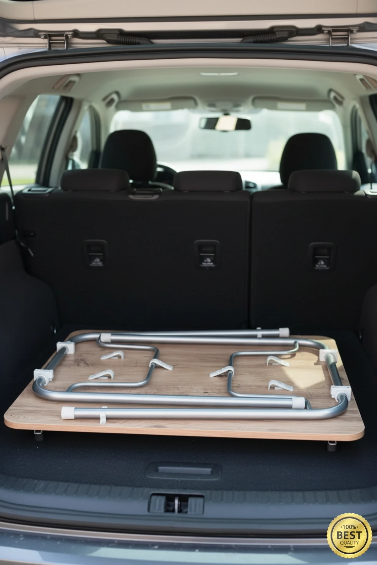 Pratik Katlanır Ayak Mutfak Yemek Masası Balkon Ders Çalışma Piknik Masa 60x80cm Ceviz