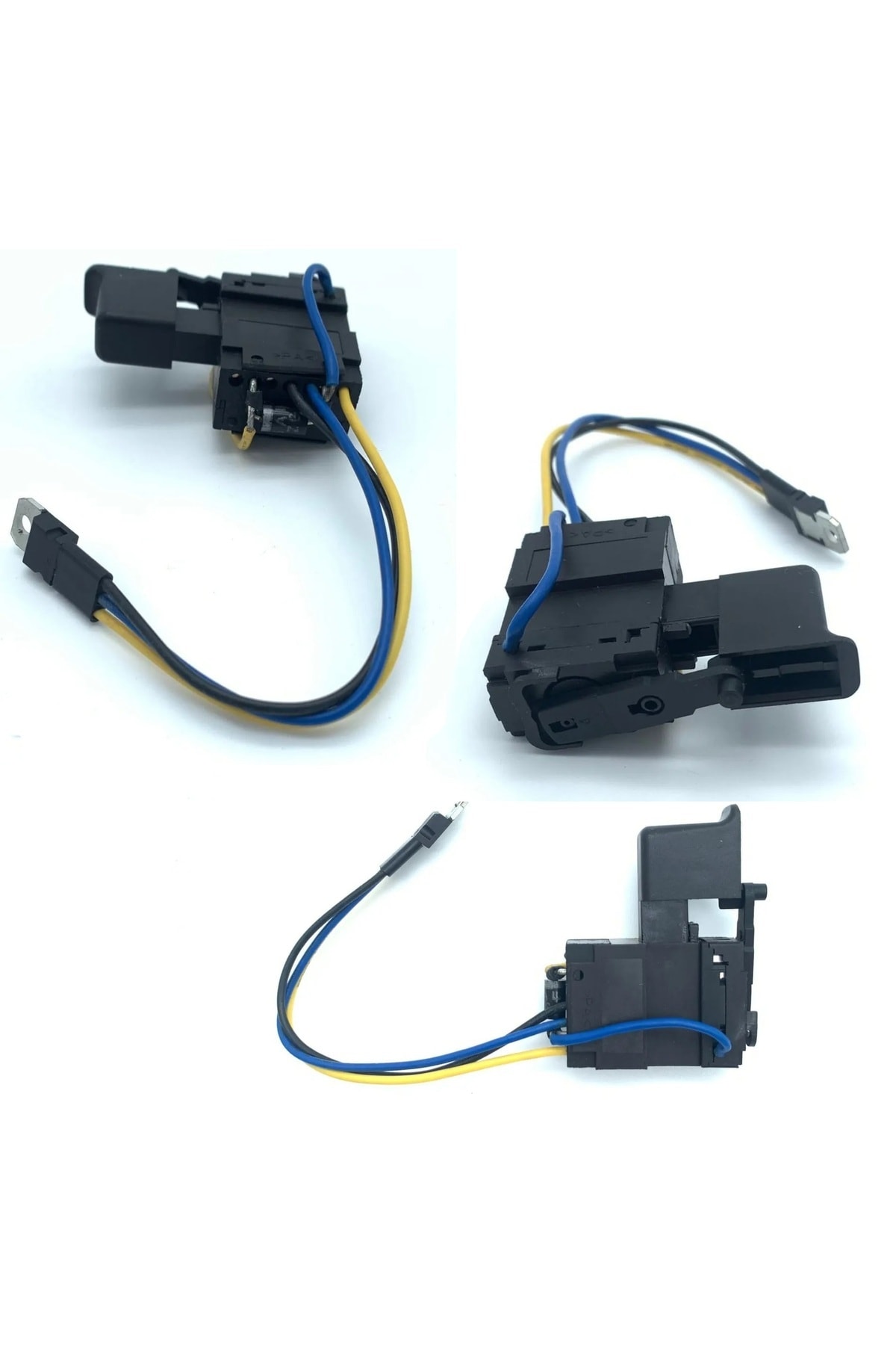 Elektronik Hız Kontrol Tetik Dc Motor Şarjlı Matkap Tetiği Sağ Sol Dönme Anahtarlı Fa088a 7.2-24v 2a