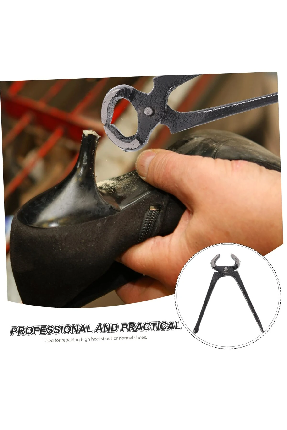 Ayakkabı Tamir Pensesi Topuk Ökçe Perçin Sökme Kerpeteni Döşemeci Kerpeteni Danalya