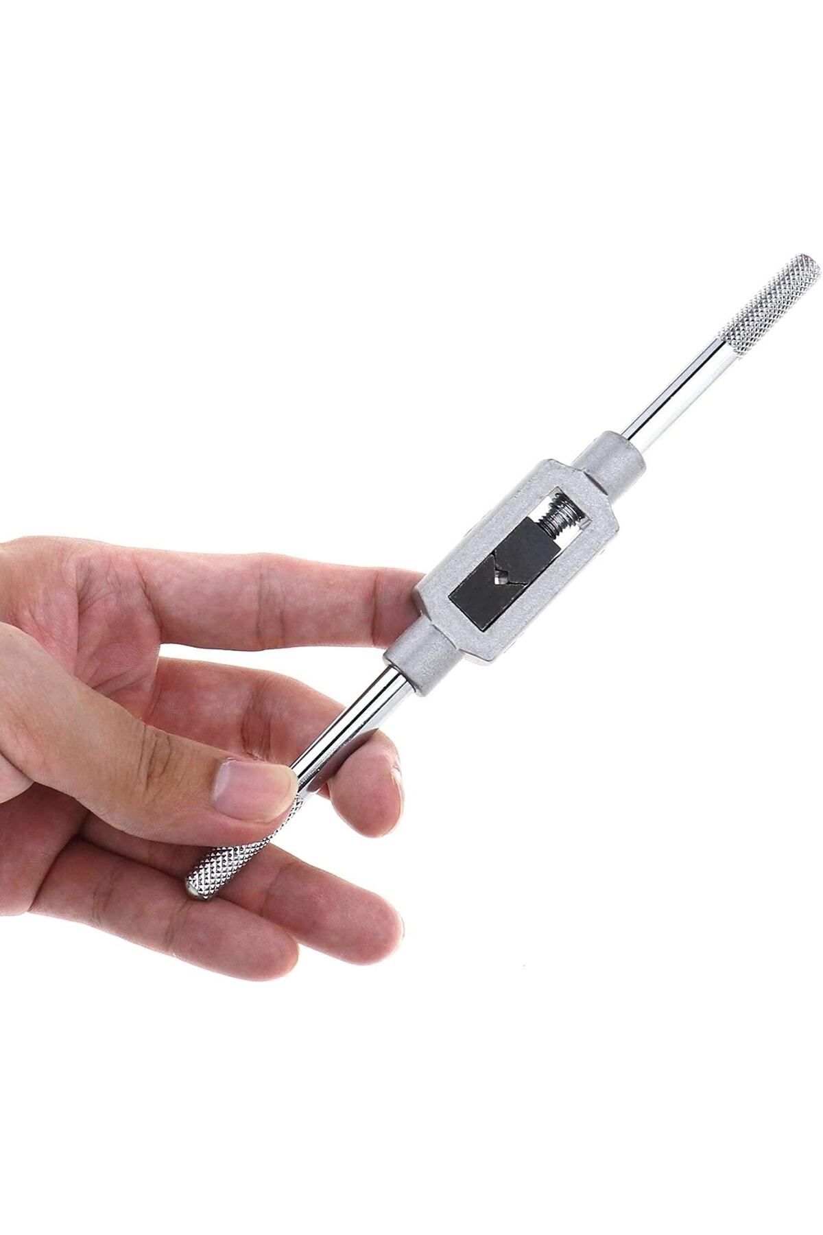 Kılavuz Kolu Sıkma Sökme Takma Tornacı Kelebek Kol M3 -m12 (1/2") Kılavuz Tutucu Pafta Adaptör