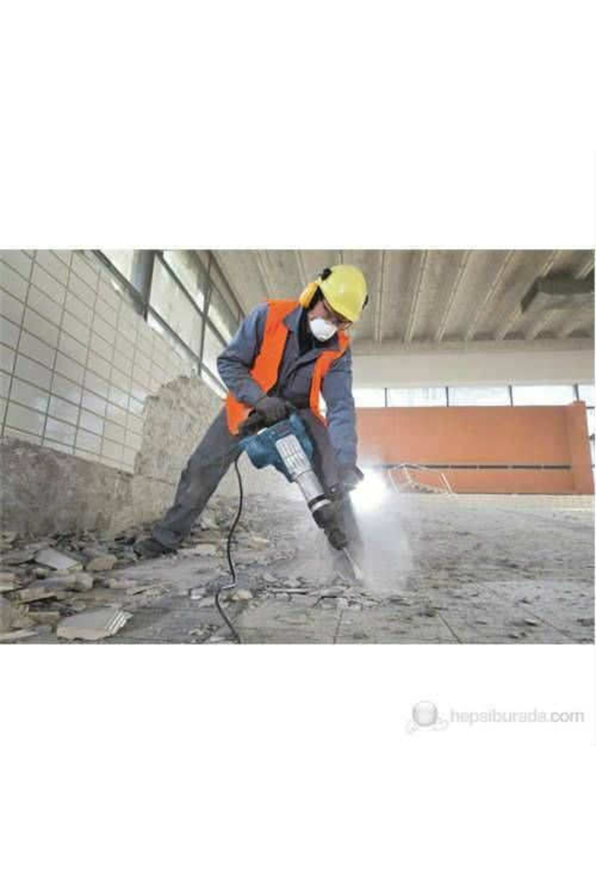 Kesici Kırıcı Delici Uç Ve Eldiven Seti Sds Plus Keski Hilti Ucu Seti Keski Murç