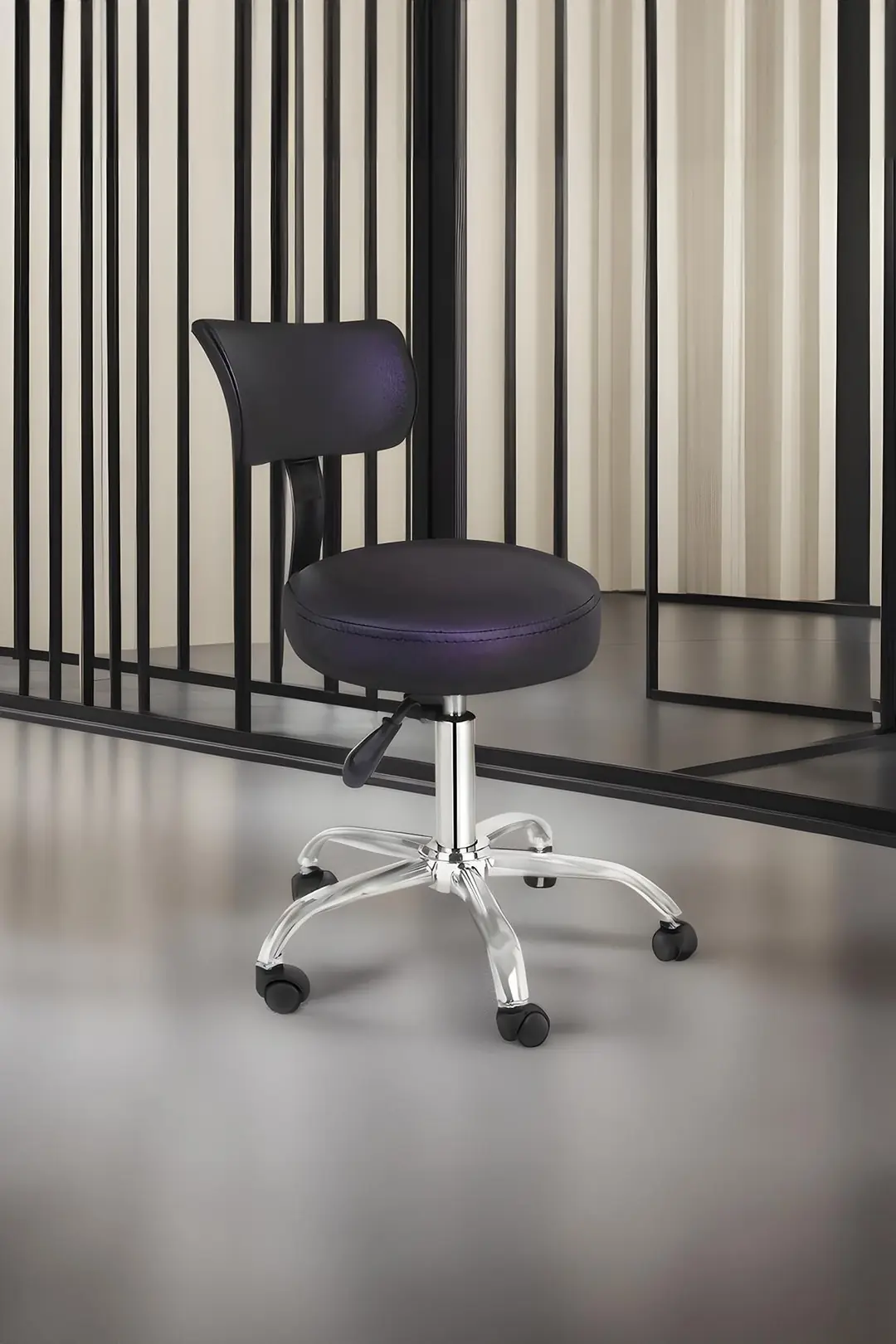 Ofis Laboratuvar renci B ro Tabure Metal Ayak Tekerlekli Sandalye S ofis-laboratuvar-renci-b-ro-tabure-metal-ayak-tekerlekli-sandalye-s