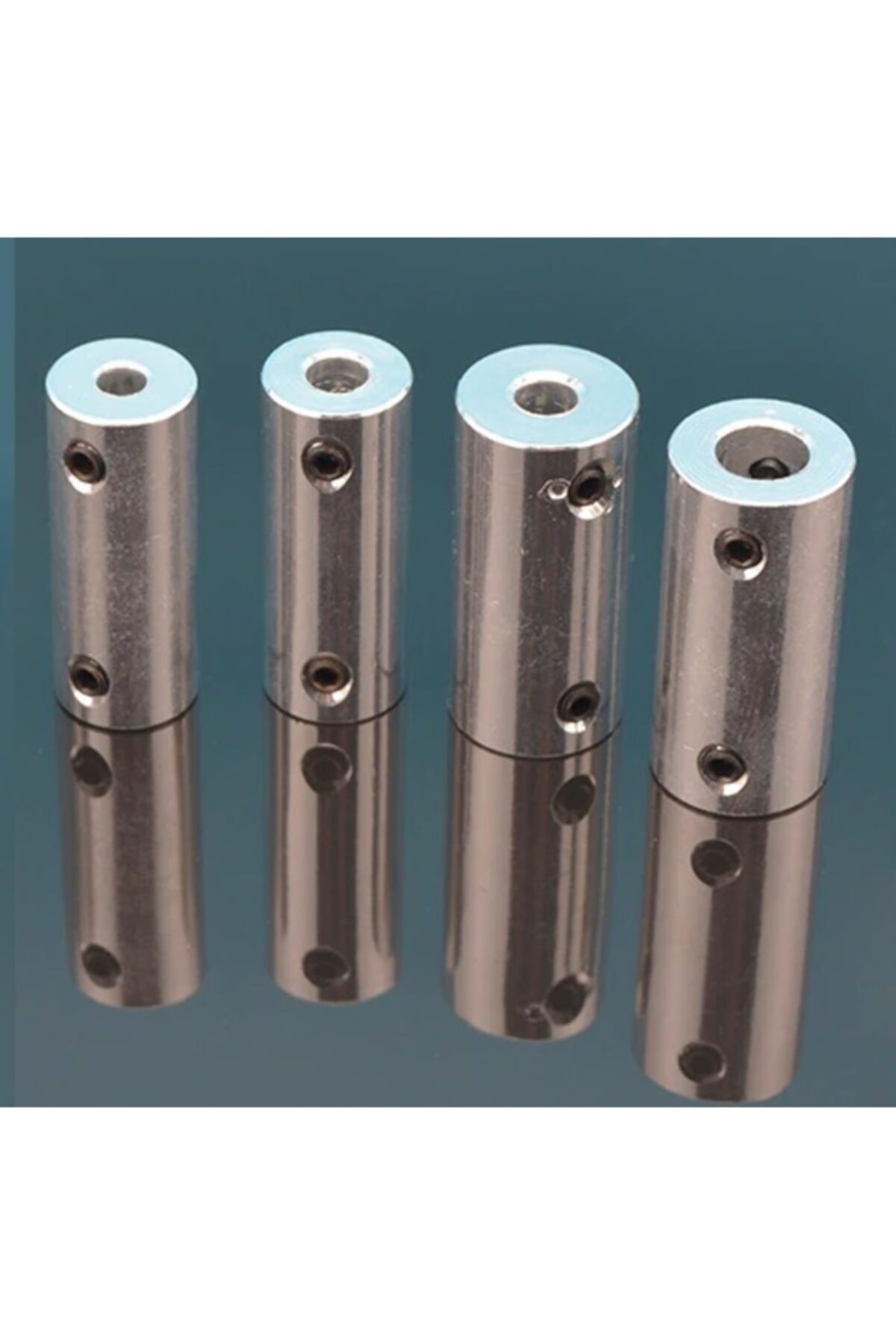 Cnc Motor Şaftı Çoğaltıcı 3mm 4mm 5mm 6mm Şaft Kaplini 4lü Bağlantı Elemanı Okul Proje Ödev Uygulama