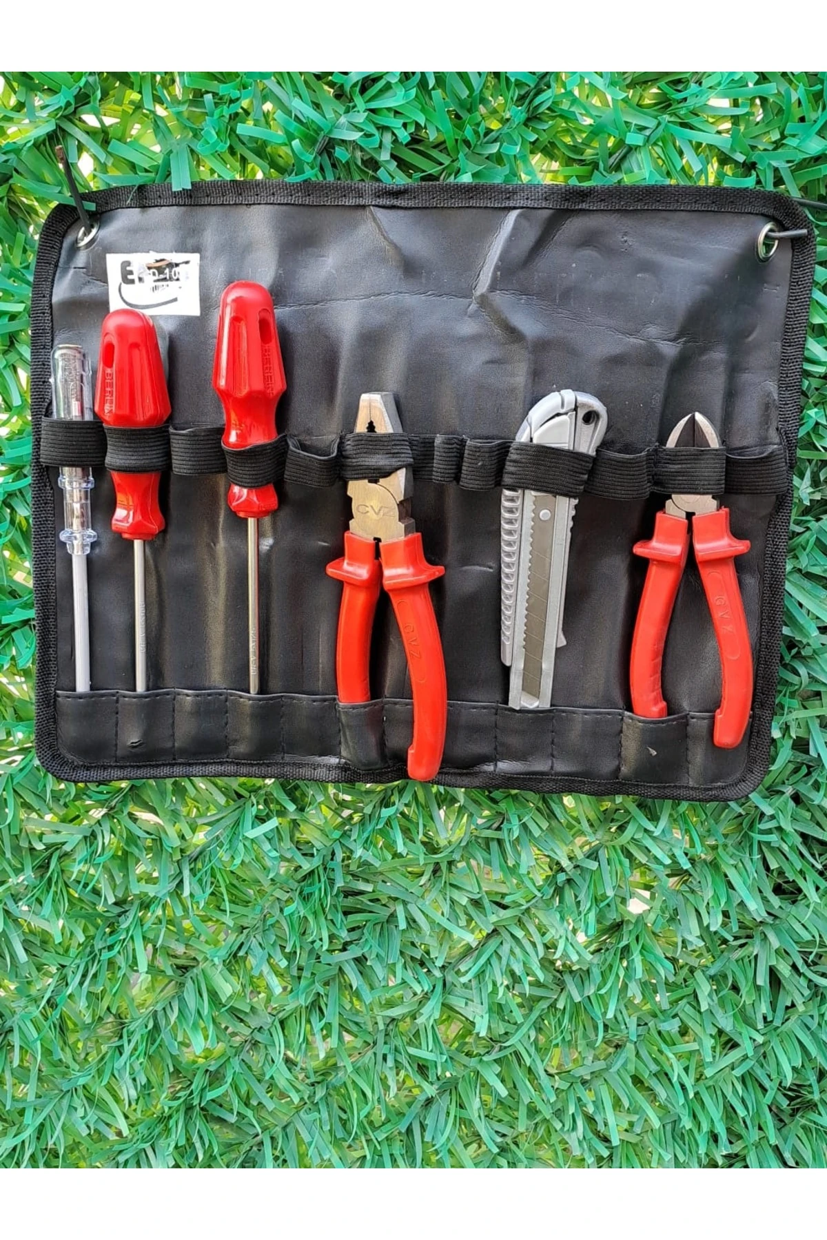 Pense Yan Keski Tornavida Seti Manyetik 2li Tornavida Kontrol Kalemi Falçata Takımı Izoleli 7 parça