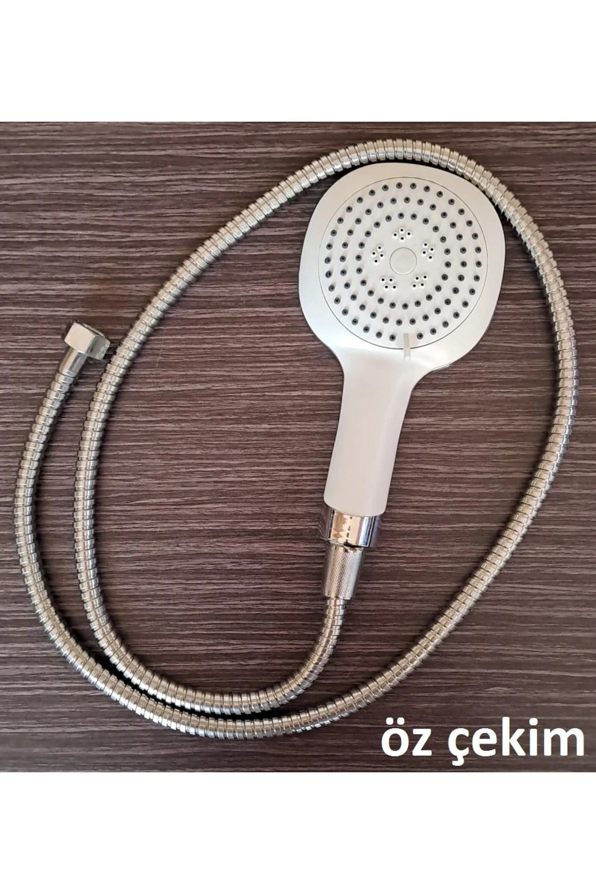 Banyo Bataryası için duş hortumu ve duş başlığı seti 3 Parça Takım Tasarruflu