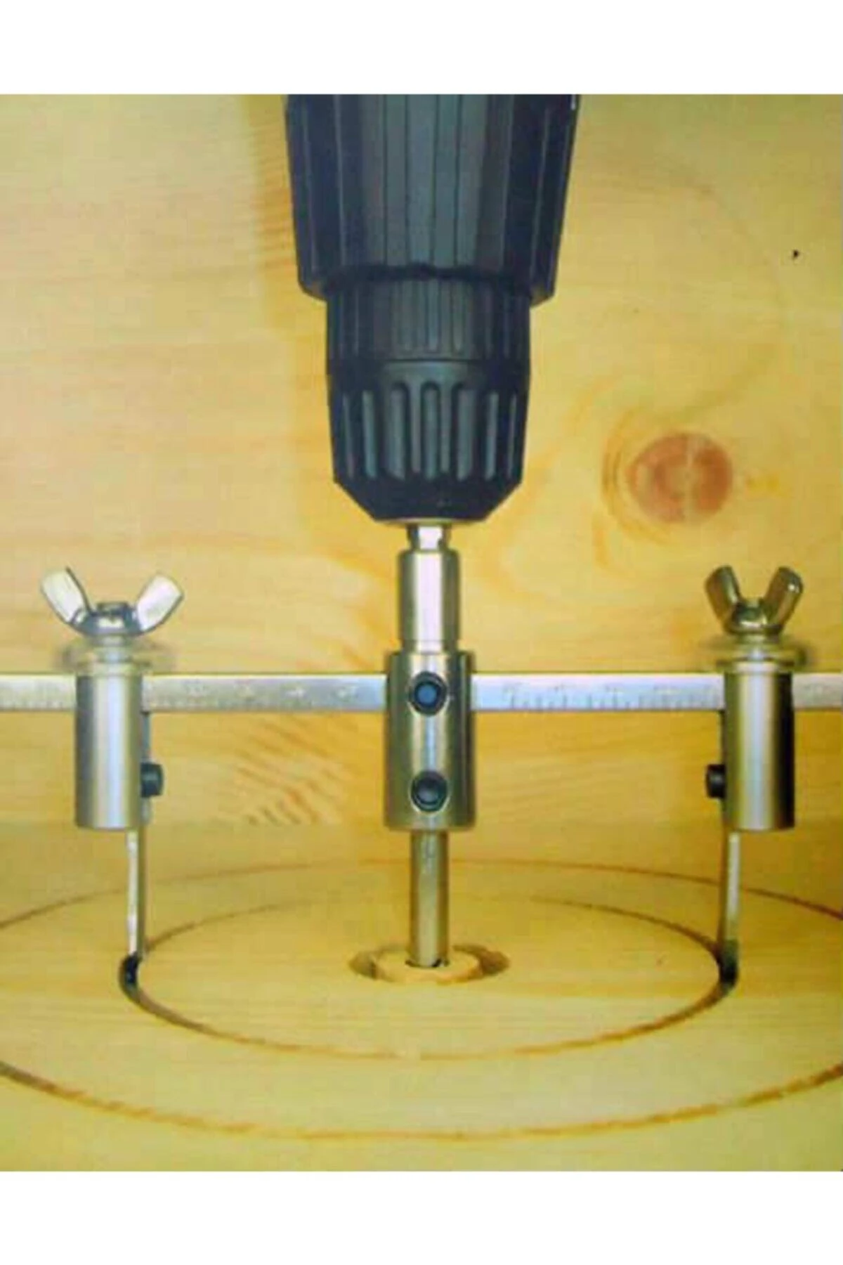 Ayarlı Delme Panç Seti 40 - 200 Mm Matkap Ucu Sunta Ahşap Alçıpan Kartonpiyer Ayarlı Delme
