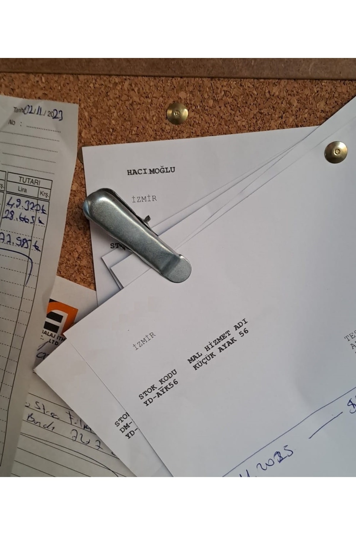 metal Manndal klips 6 adet çok amaçlı yaylı kıskaç