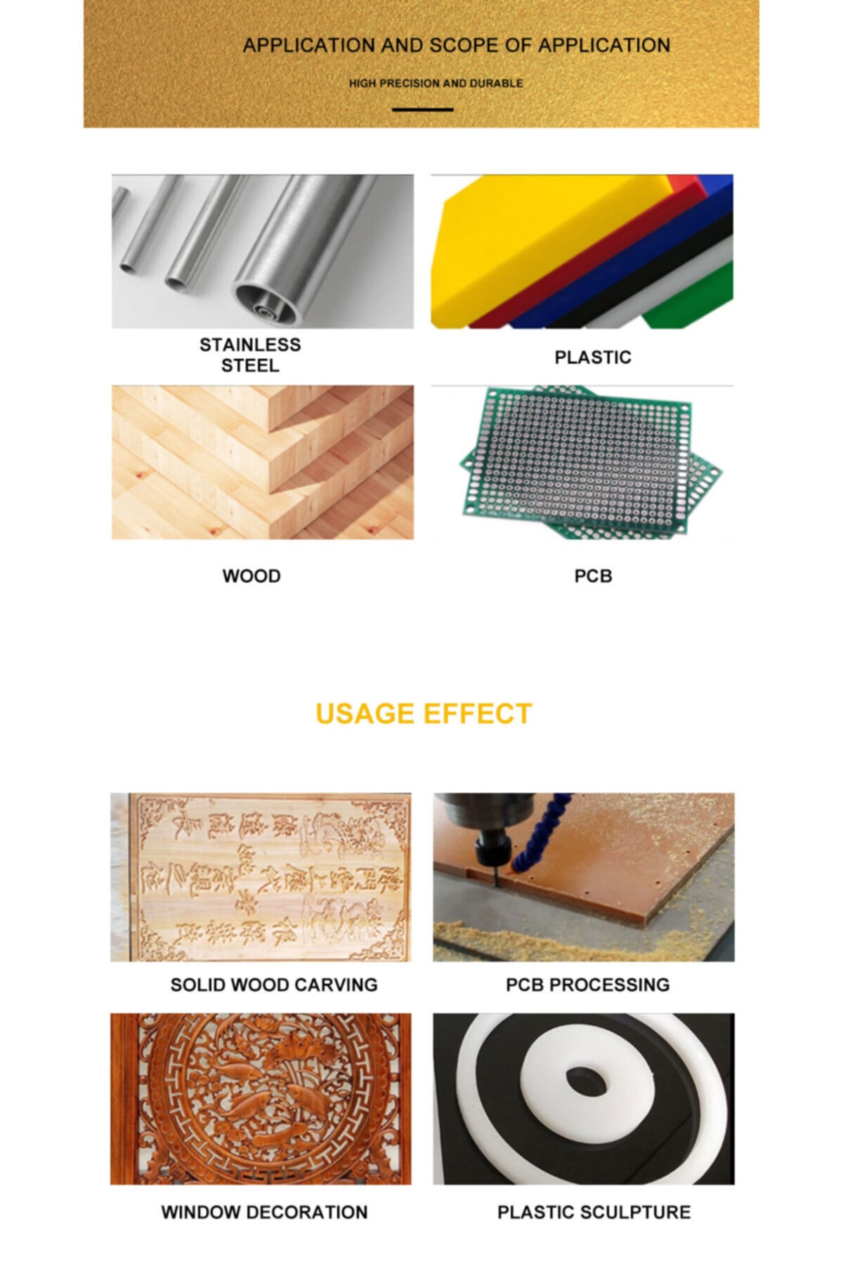 Carbide Yönlendirici Bit End Mill Freze Cnc Karbür Ucu Kesici Ahşap Ve Alüminyum