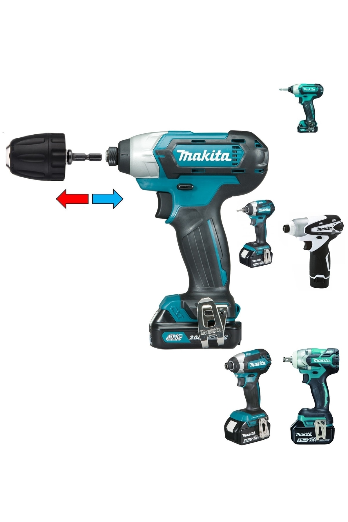 Makita Td022dse Td0101f 6722d 6723dw Td090dwe Td090dwex1 Dtw285rfe Akülü Şarjlı Matkap Için