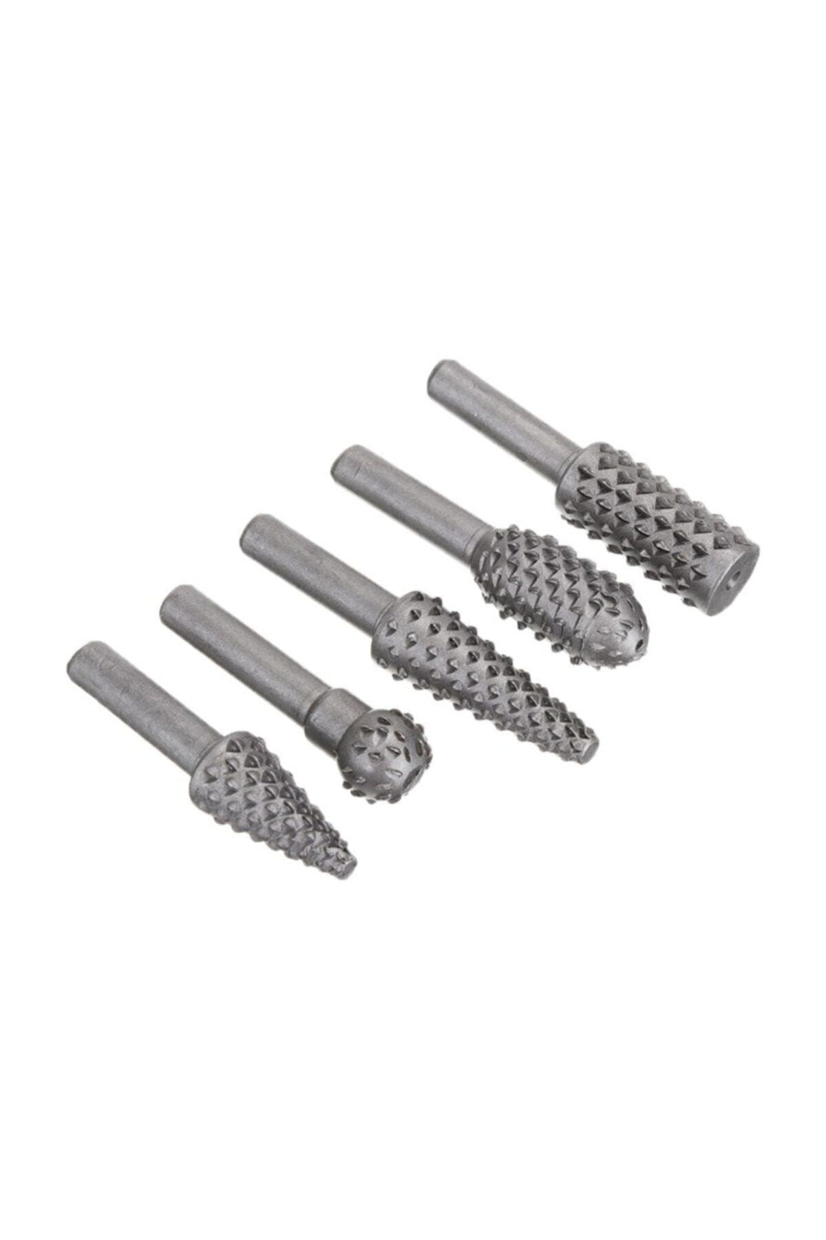 Ahşap Oyma 5 Adet Profesyonel Ahşap Törpü Oyma Matkap Uç Seti