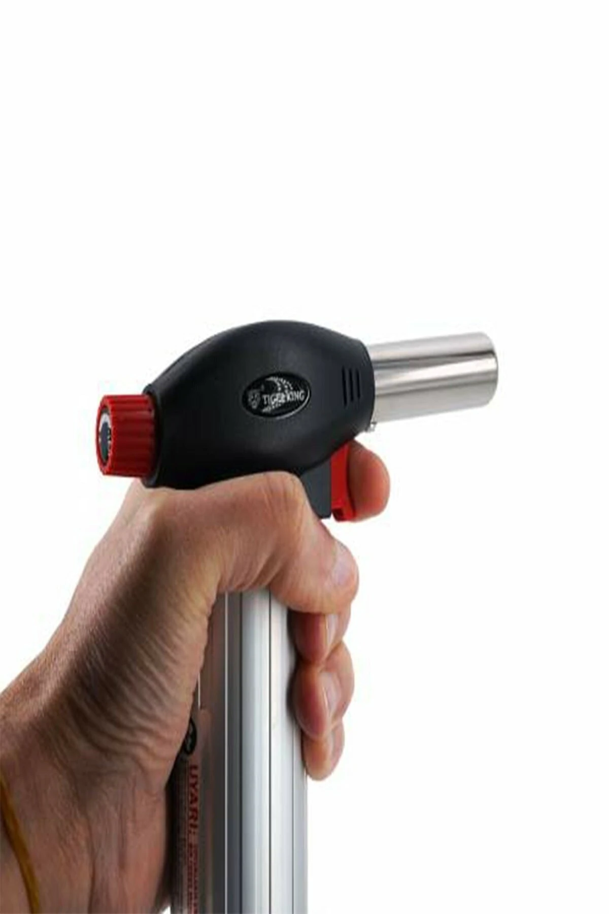 Pürmüz Çakmak Doldurulabilir Bütan Gaz Gümüş Bs-600