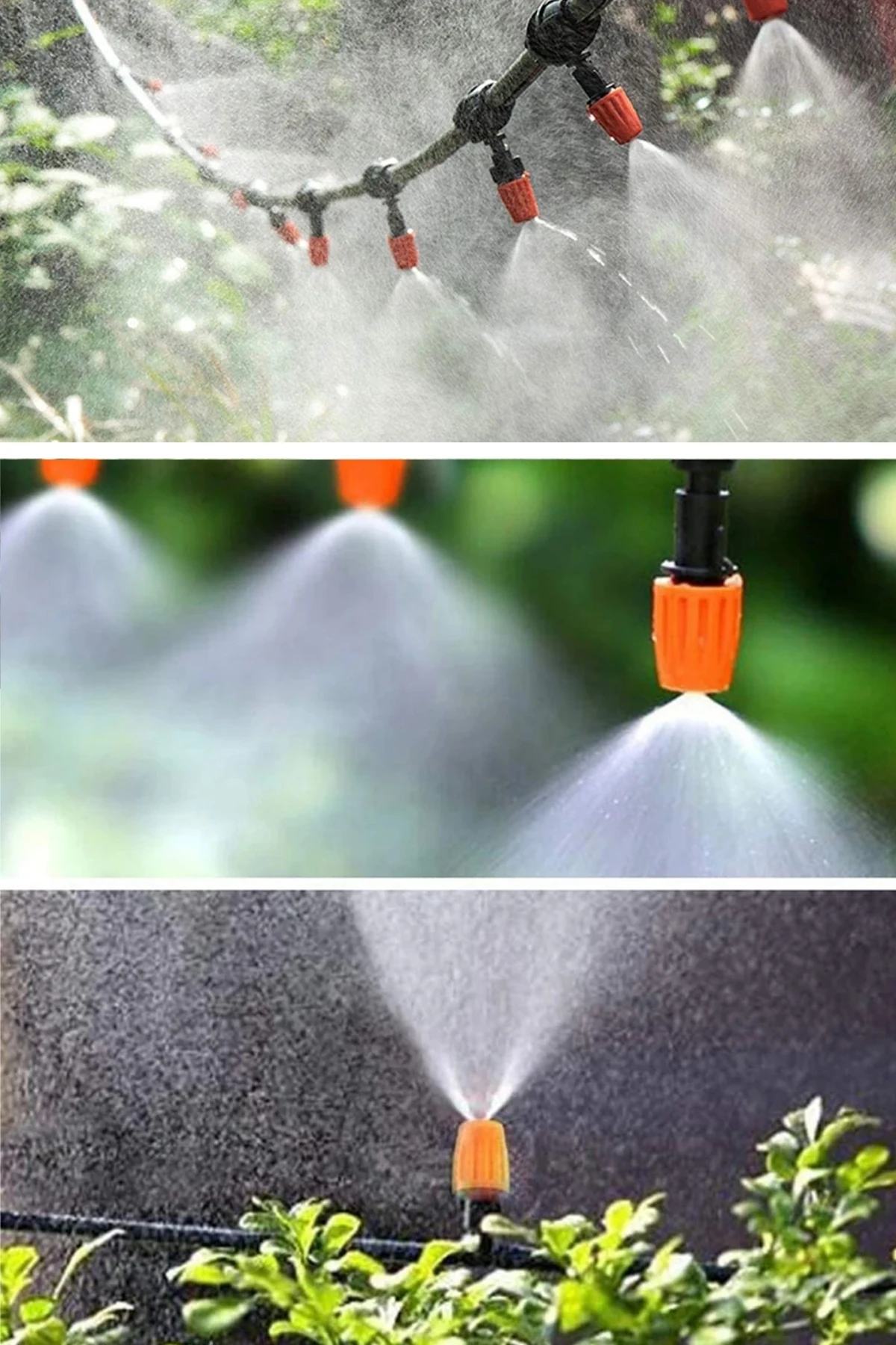 Sisleme Misting Buharlama Serinletme Nozulu Sera Nemlendirme Spreyi Kafa Sulama Ekipmanları Mist