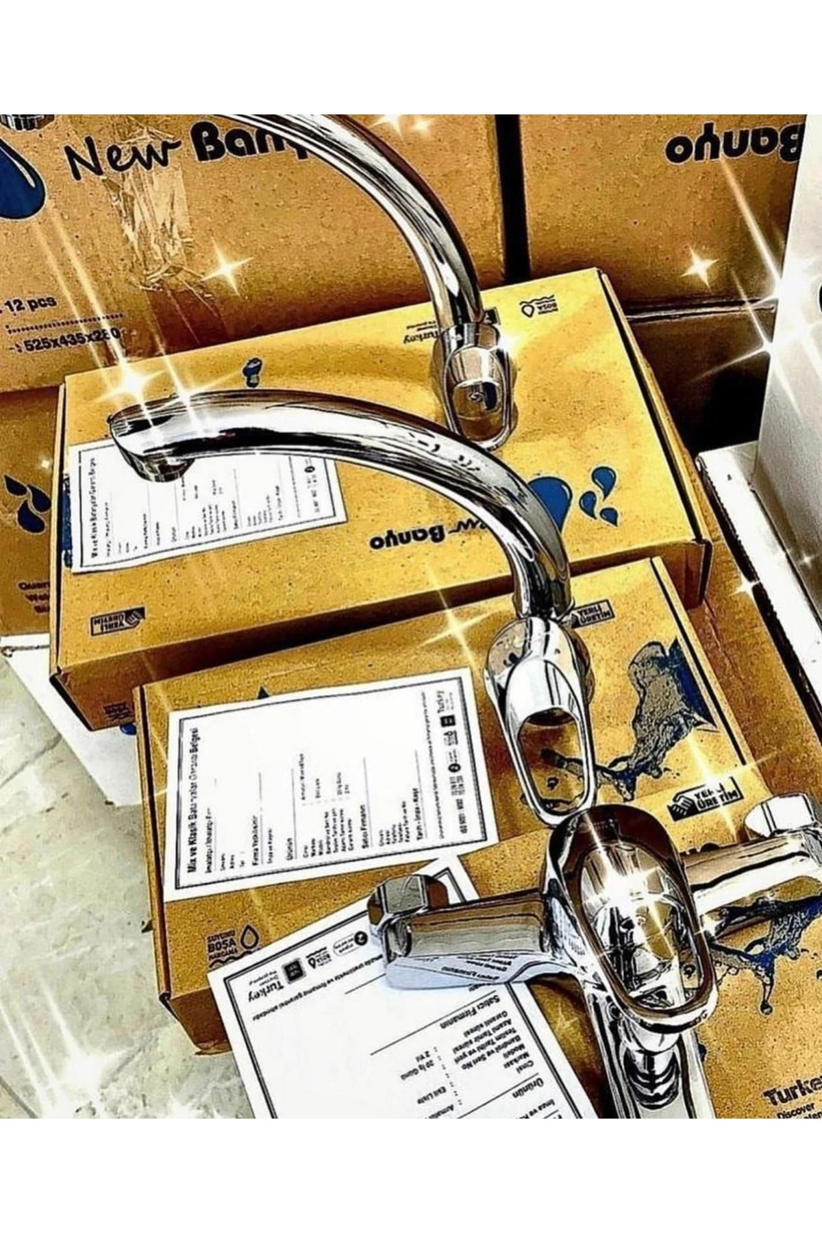 Banyo Duş bataryası sıcak soğuk mix Banyo çeşmesi ve Spiral Hortum ve başlık seti prinç